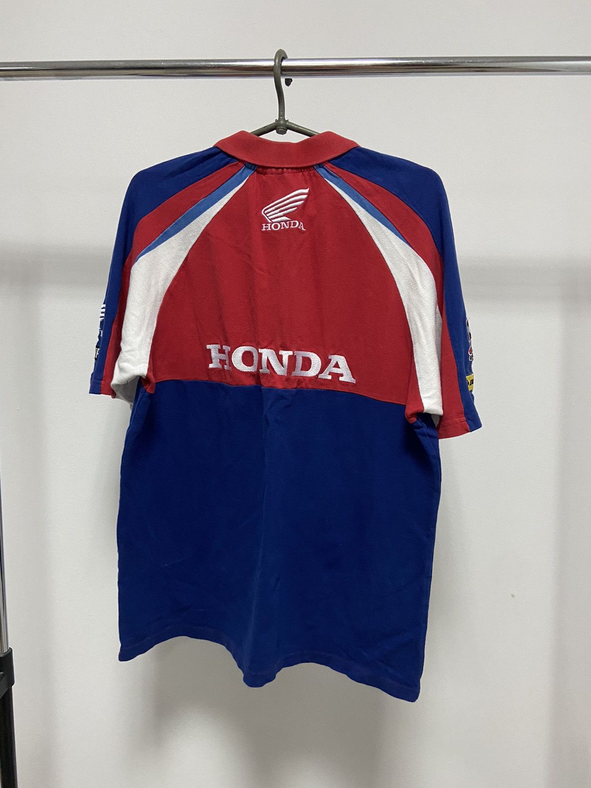 Honda × Vintage Honda Racing t shirt polo Big logo Motul Moto Vintage Size US L / EU 52-54 / 3 - 2 Thumbnail