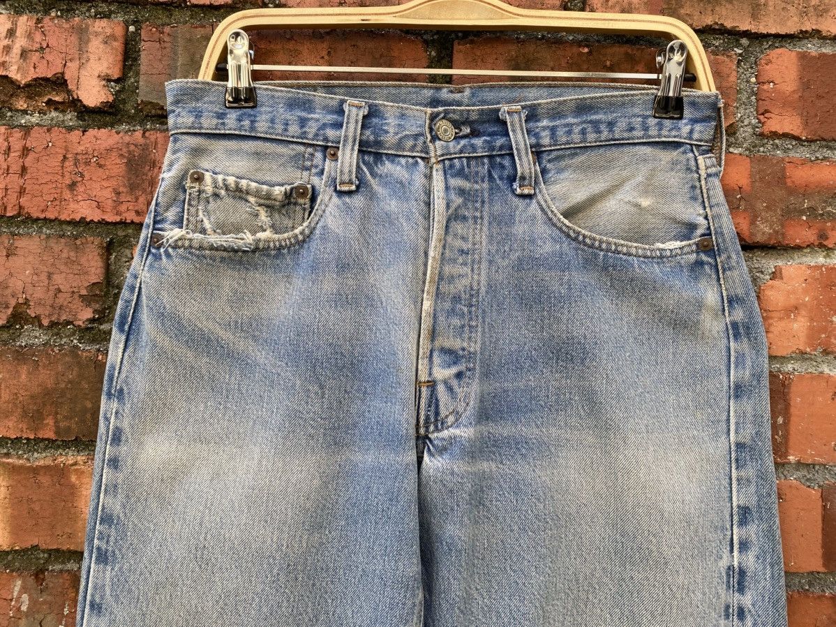 Levi's × Levi's Vintage Clothing × Vintage W31x30.5 vintage levi's 501 redline made in USA #6 Size US 31 - 3 Thumbnail