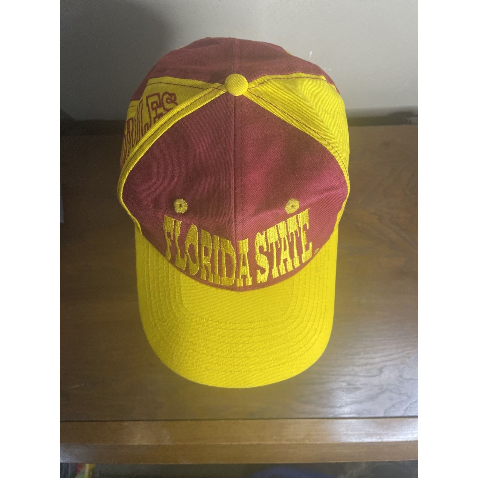 Industry of All Nations Vintage 90s Florida State Seminoles Snapback Hat Embroidered Size ONE SIZE - 7 Thumbnail