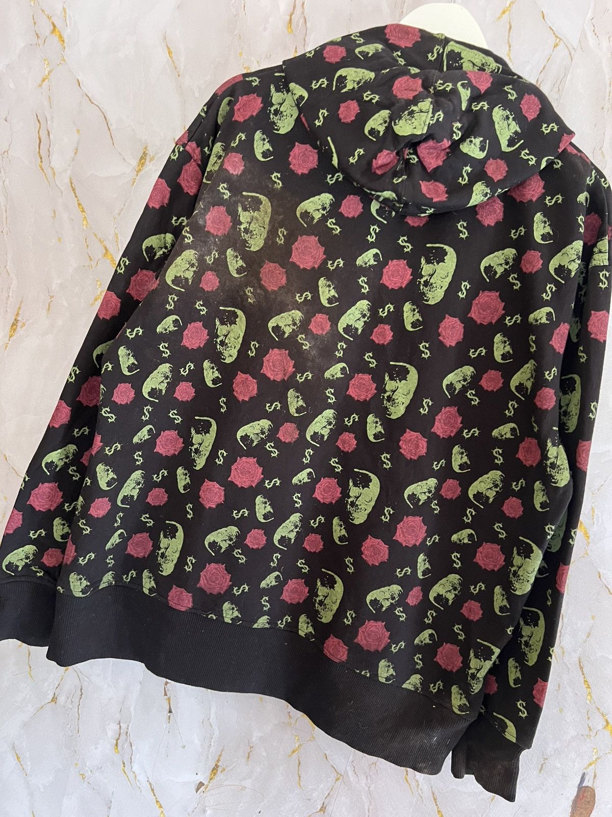 Japanese Brand Vintage Course2Course Dragon Rose Graphic Zip HoodieHarajuku Size US M / EU 48-50 / 2 - 8 Thumbnail