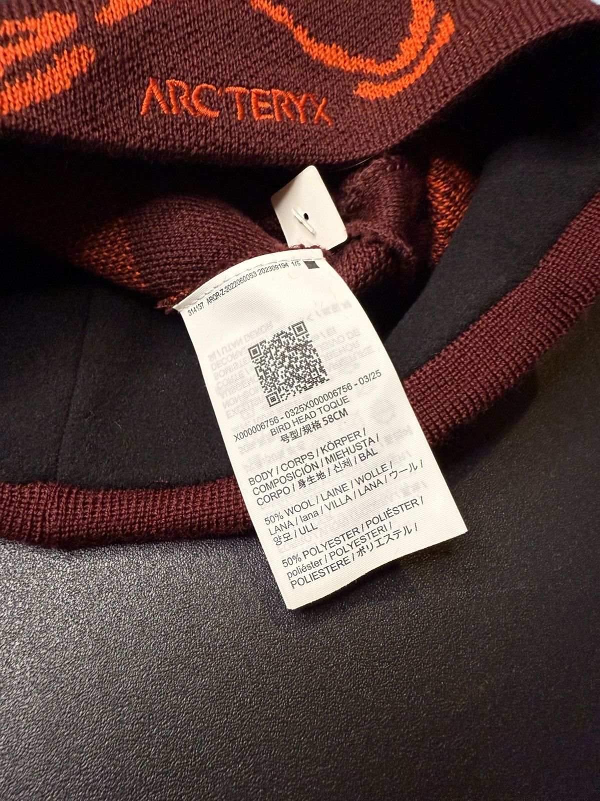 Arc'teryx Arc’teryx Bird Heard Toque beanie - Mars / Dynasty - New Size ONE SIZE - 5 Thumbnail