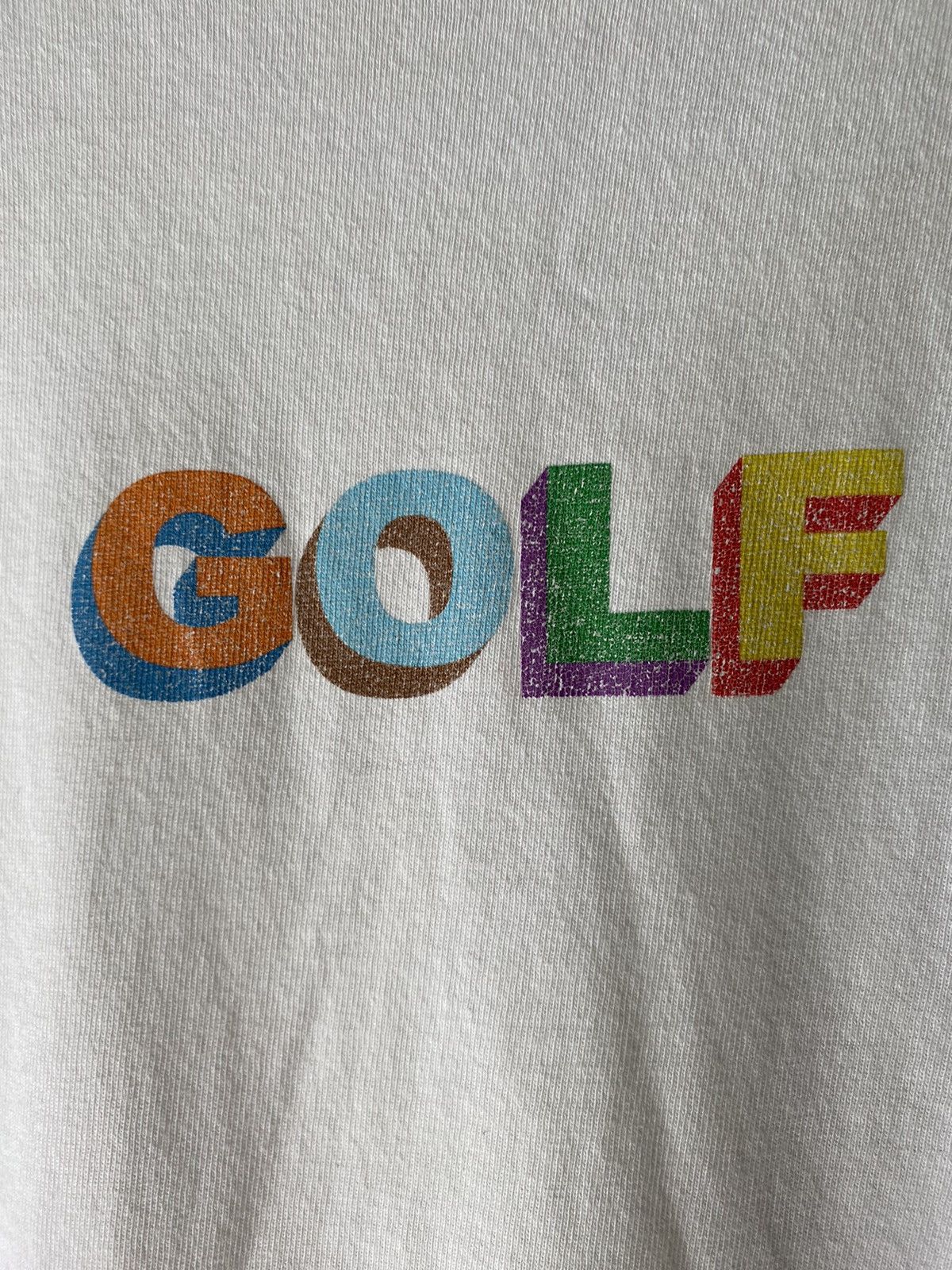 Golf Wang GOLF White Short-Sleeve Graphic Tee Size US L / EU 52-54 / 3 - 5 Thumbnail