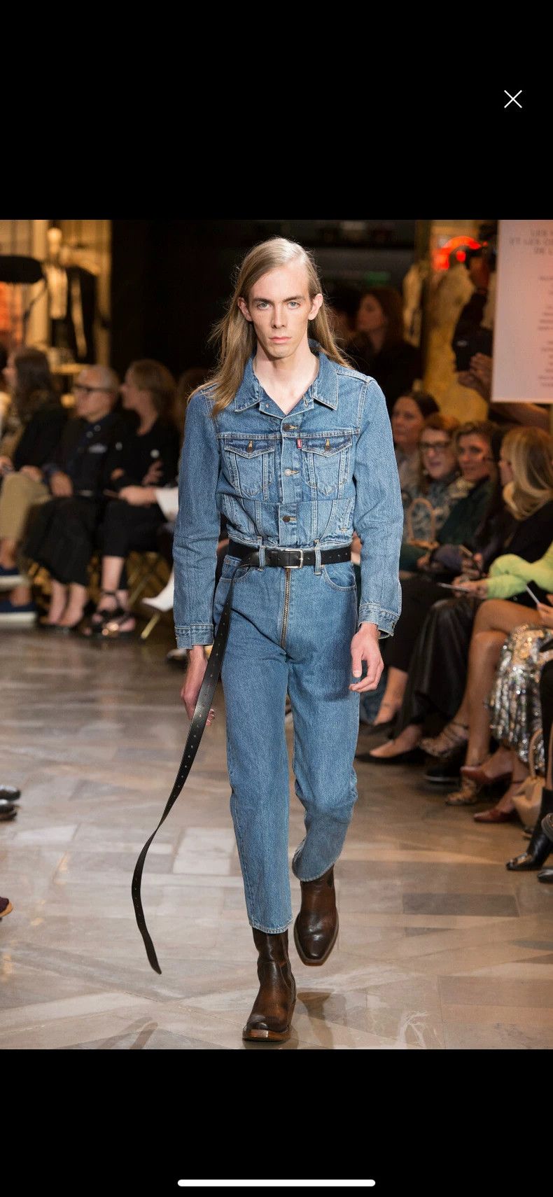 Vetements vetements size m Patchwork jeans 2503-Nextarrow Size US 30 / EU 46 - 1 Thumbnail