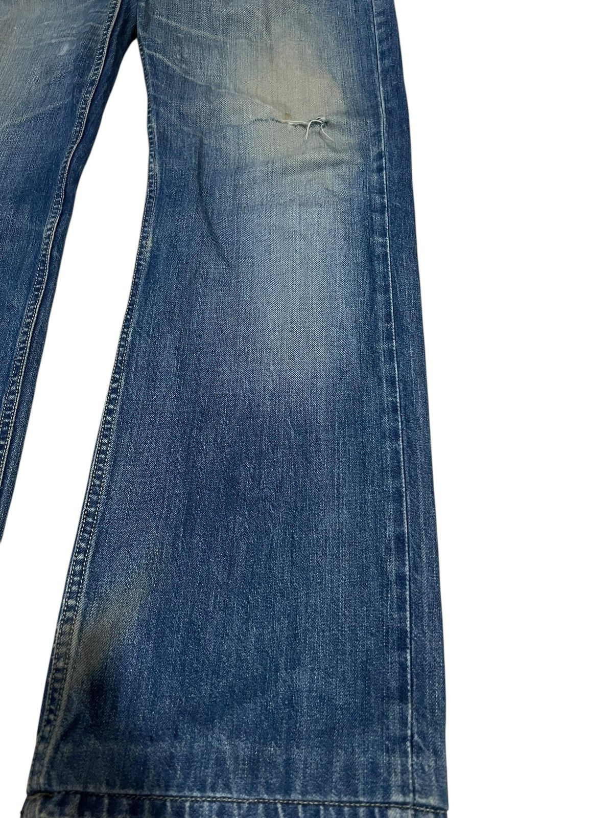 Diesel × If Six Was Nine 🌈Baggy🌈Vintage Diesel Industry Distress Jean Size US 35 - 4 Thumbnail