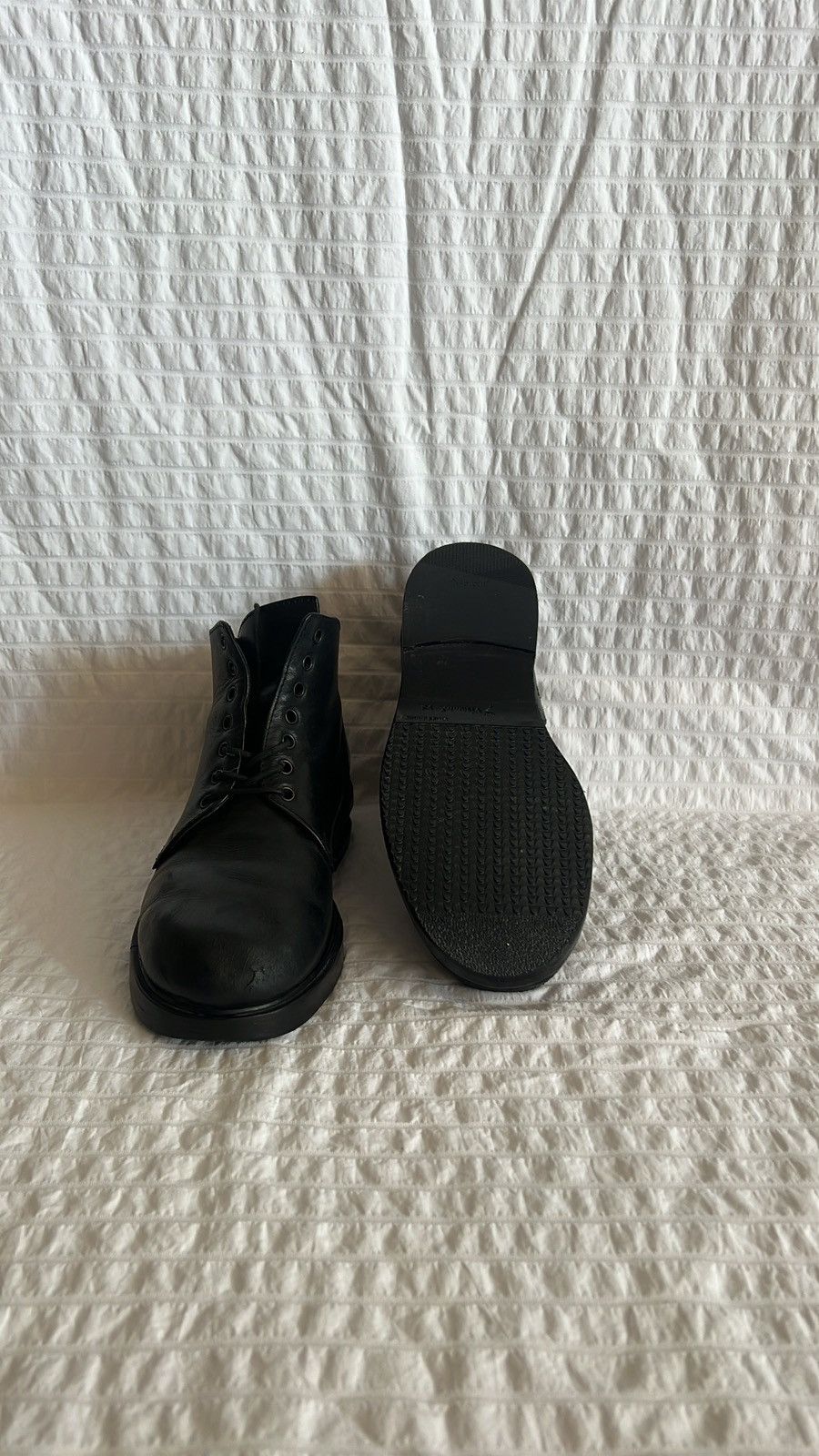 Dirk Bikkembergs Dirk Bikkembergs 90s Wooden Heel Boot Size US 9.5 / EU 42-43 - 3 Thumbnail