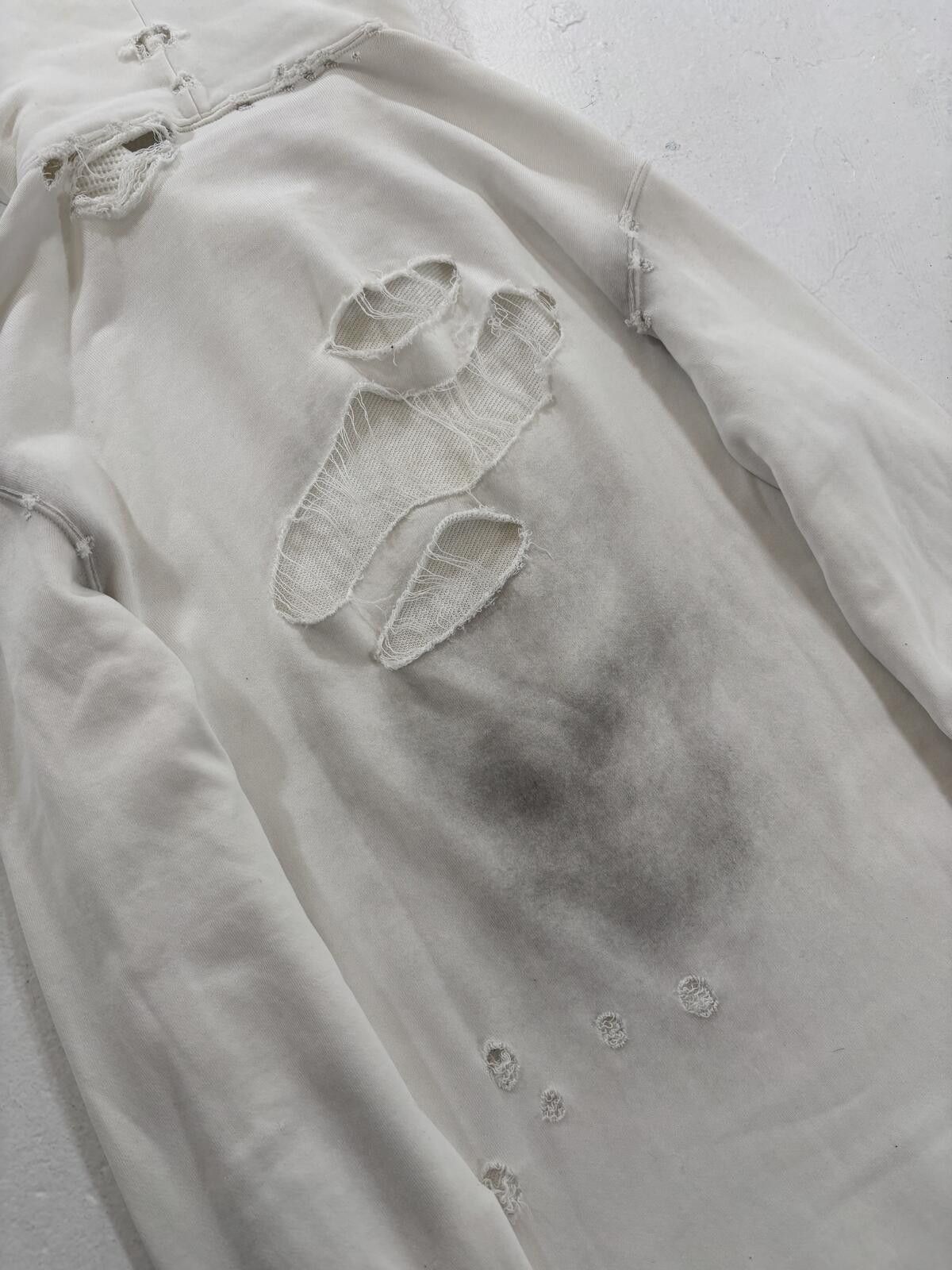 Number (N)ine Number (N)ine Thrashed Hoodie Size US M / EU 48-50 / 2 - 4 Thumbnail