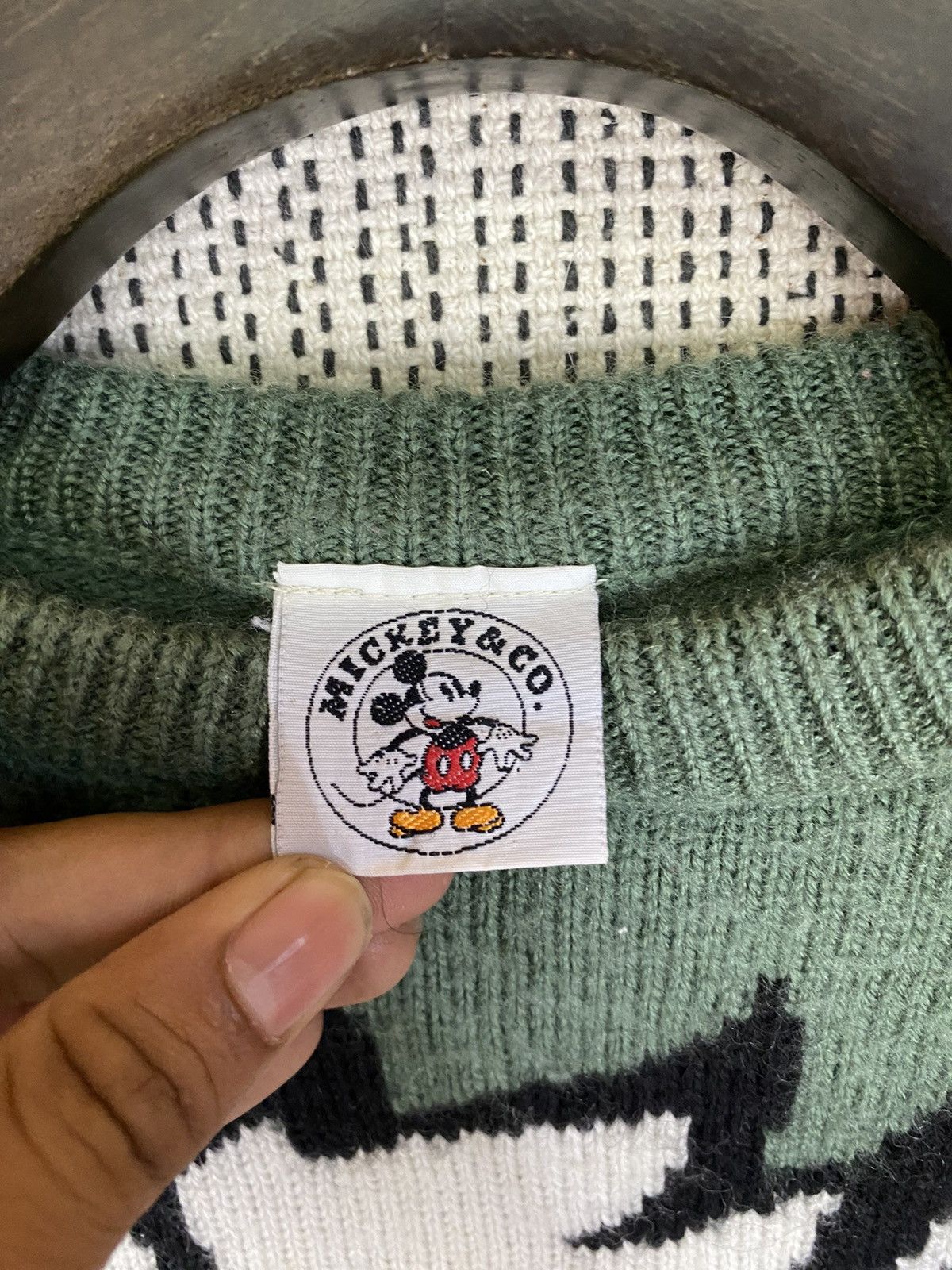 Cartoon Network × Disney × Vintage Vintage Disney donald duck knit sweater wool big print Size US XS / EU 42 / 0 - 4 Thumbnail