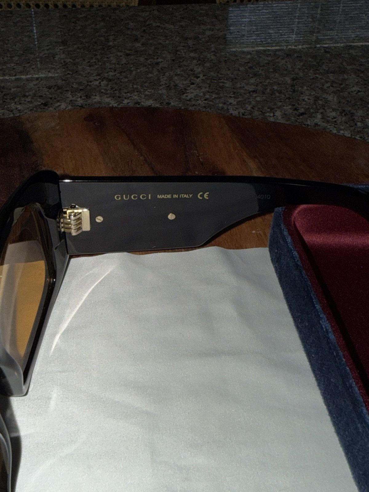 Gucci Gucci GG1215S 004 Sunglasses Black Frame Size ONE SIZE - 10 Thumbnail