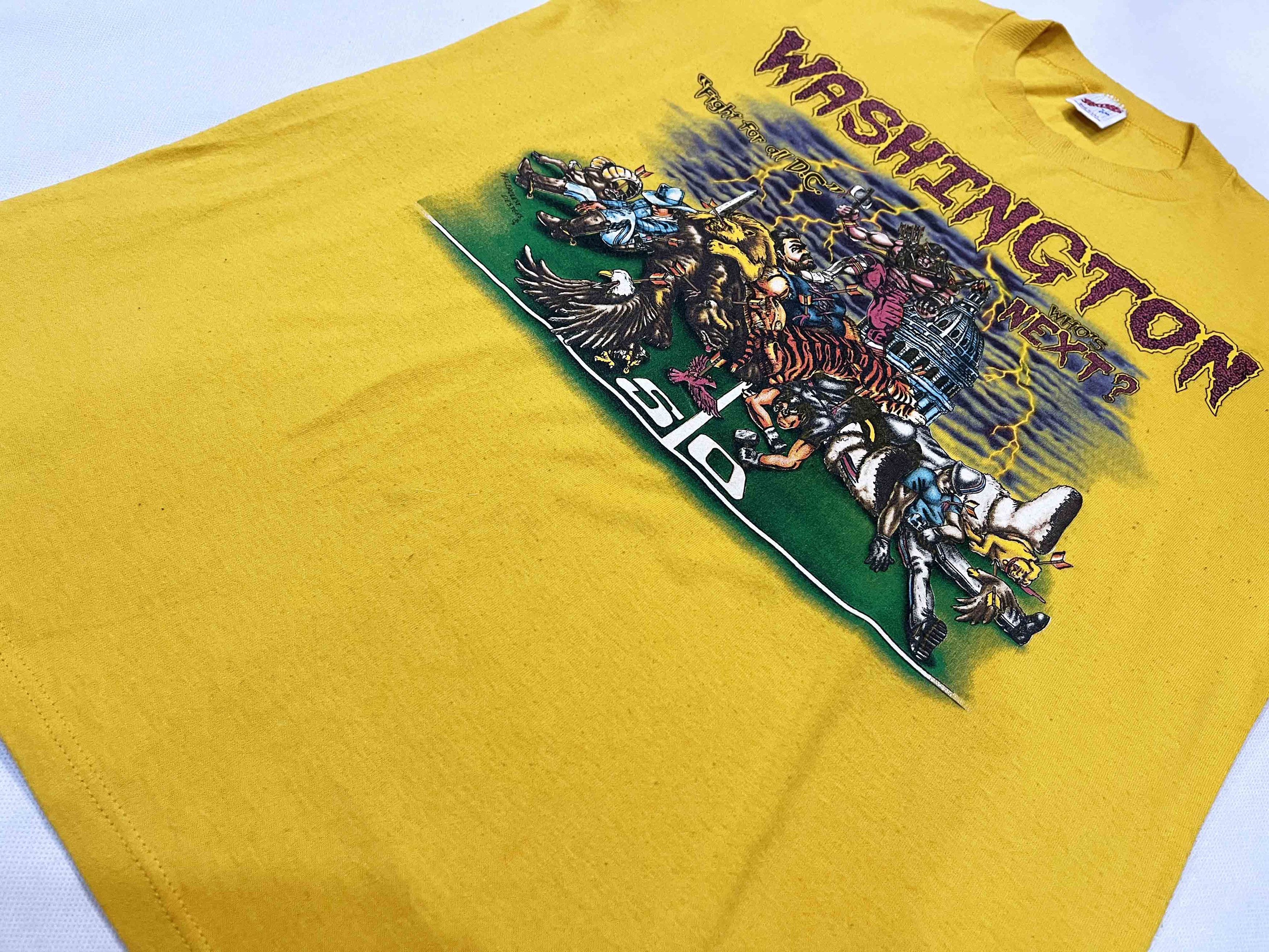 Jerzees × Vintage Vintage Jerzees NFL Washington Redskins Football T-Shirt Size US L / EU 52-54 / 3 - 5 Thumbnail