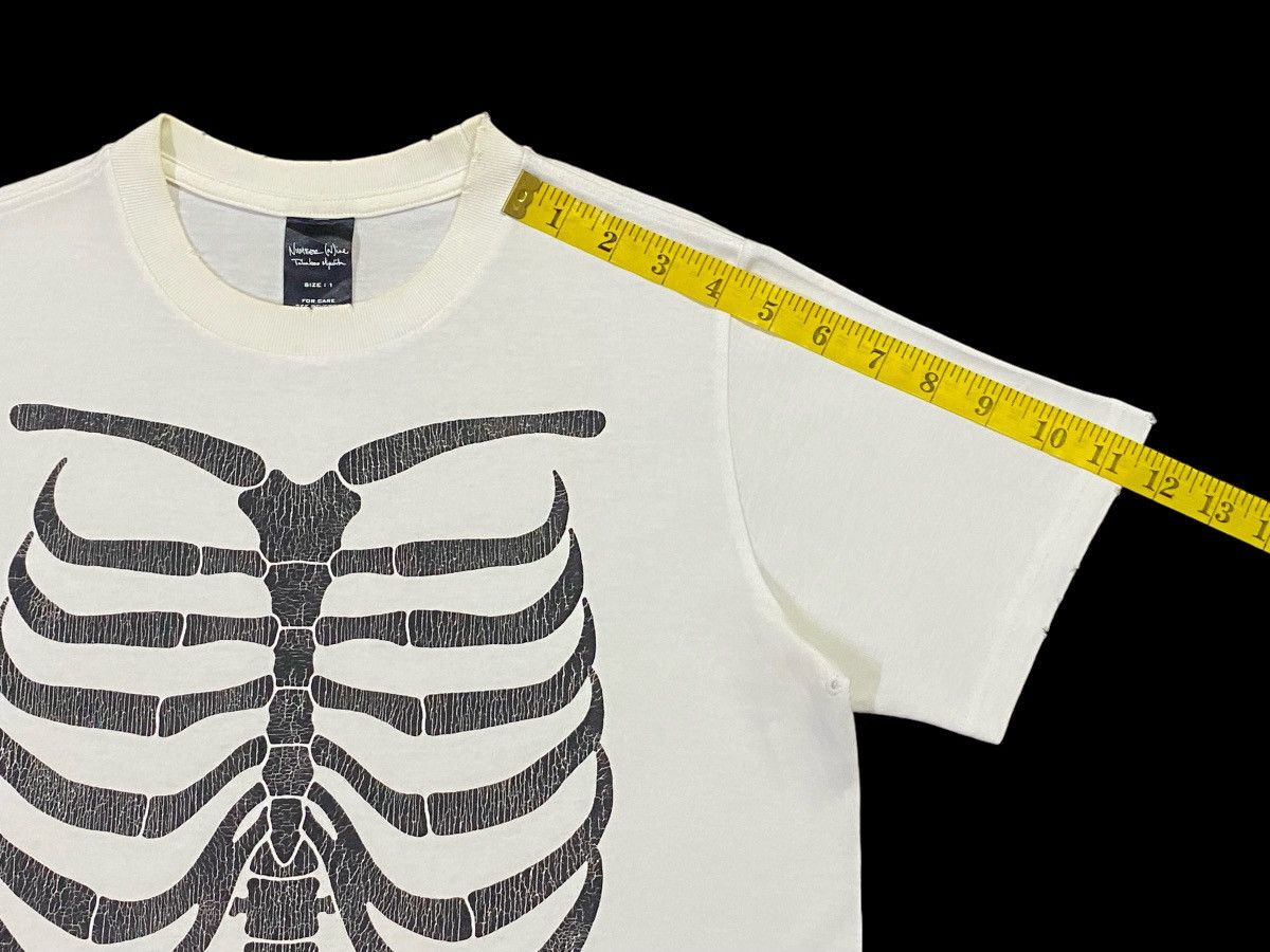 Number (N)ine Rare‼️Number Nine Skeleton Ribcage Shirt Size US S / EU 44-46 / 1 - 7 Thumbnail