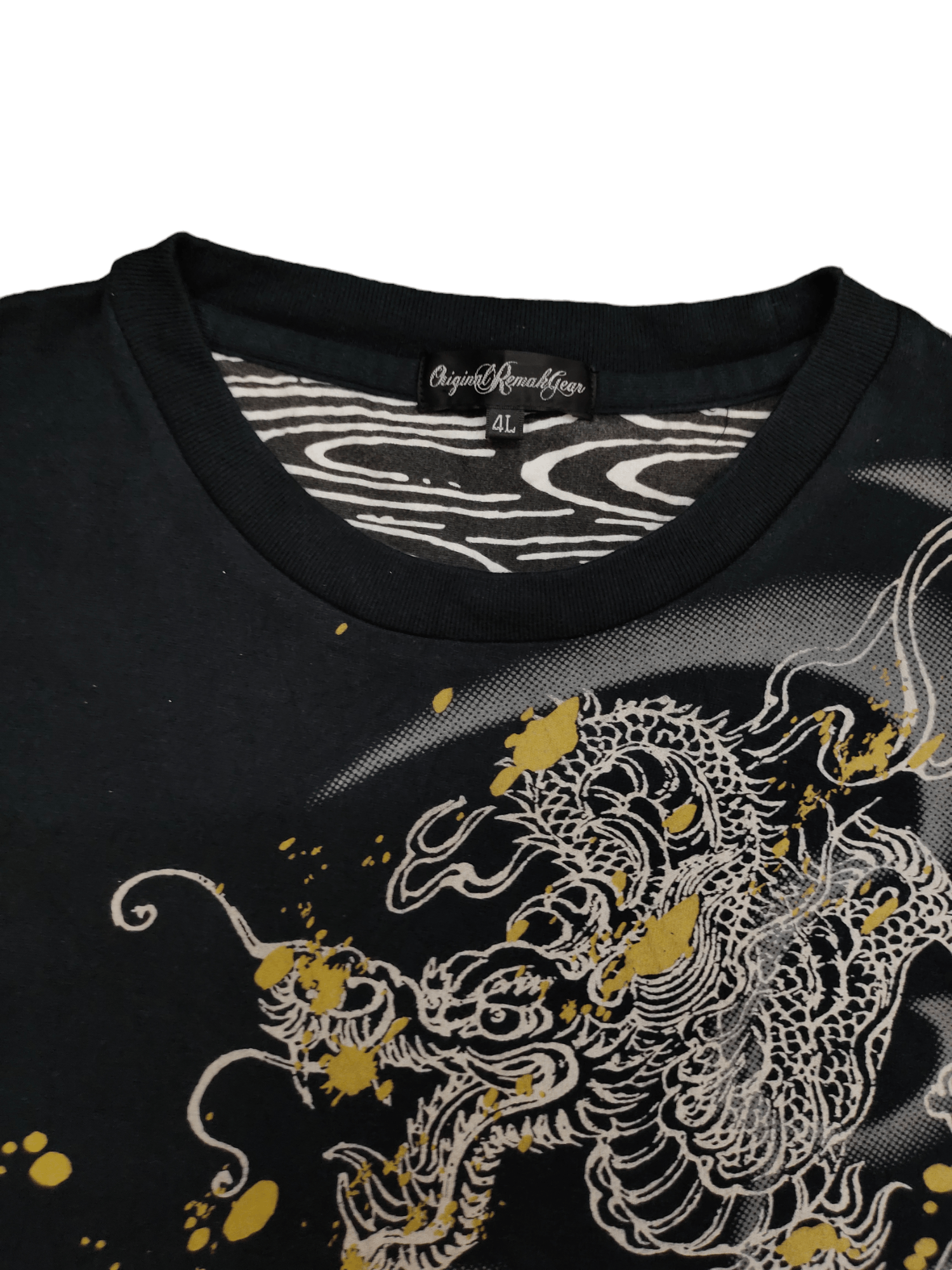 Karakuri Tamashii Vintage Sukajan Dragon Souvenir T-Shirt Karakuri Tamashi Size US XL / EU 56 / 4 - 4 Thumbnail