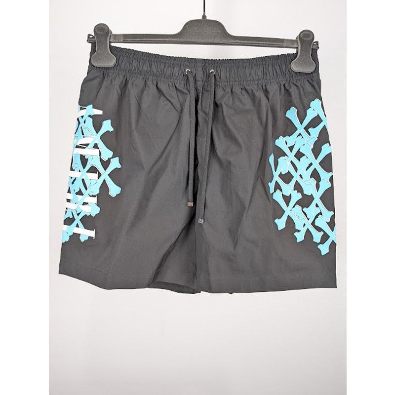 Amiri o1rshd1 Bones Swimshort in Black Size US 34 / EU 50 - 2 Thumbnail