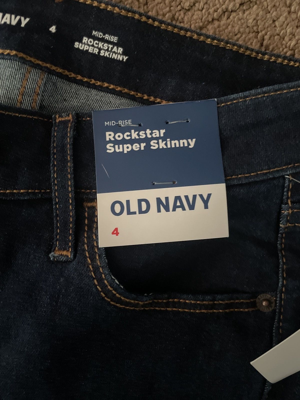Old Navy Old Navy Blue Jeans Size 27" / US 4 / IT 40 - 4 Thumbnail