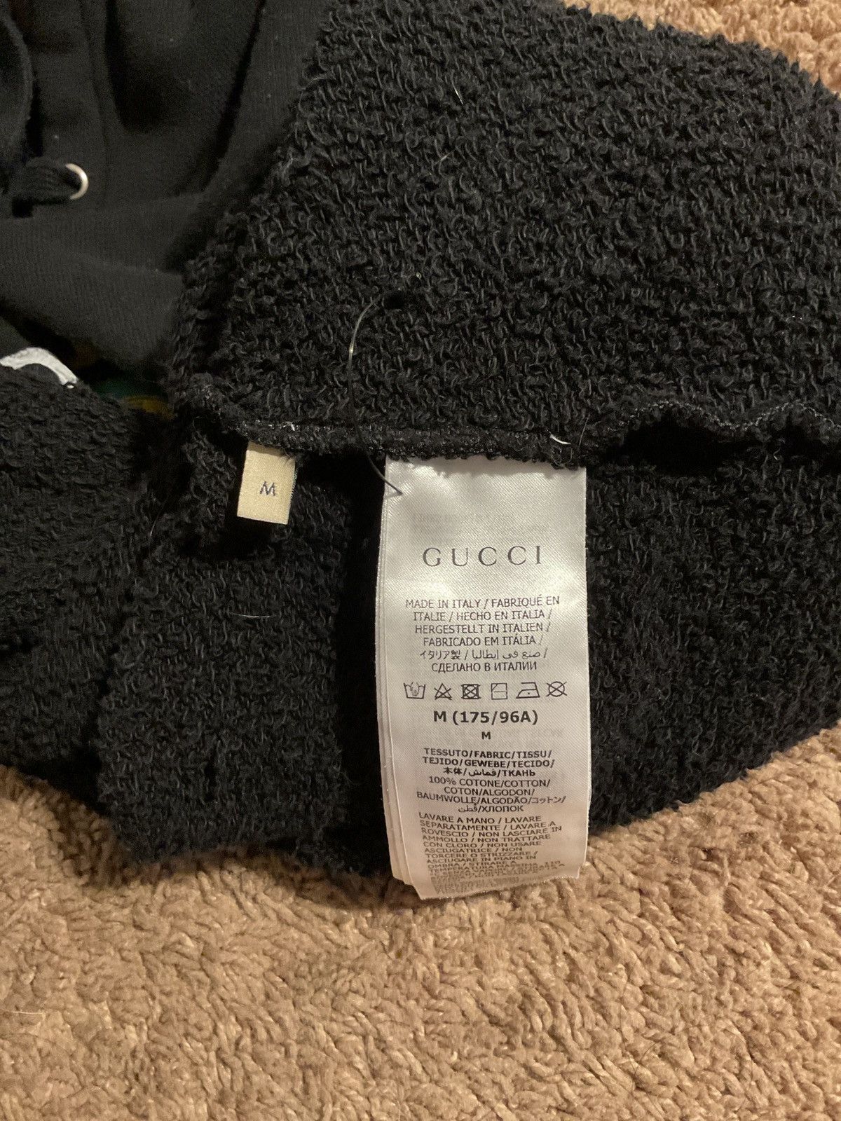 Gucci Gucci Fake Logo Hoodie Size US M / EU 48-50 / 2 - 4 Thumbnail