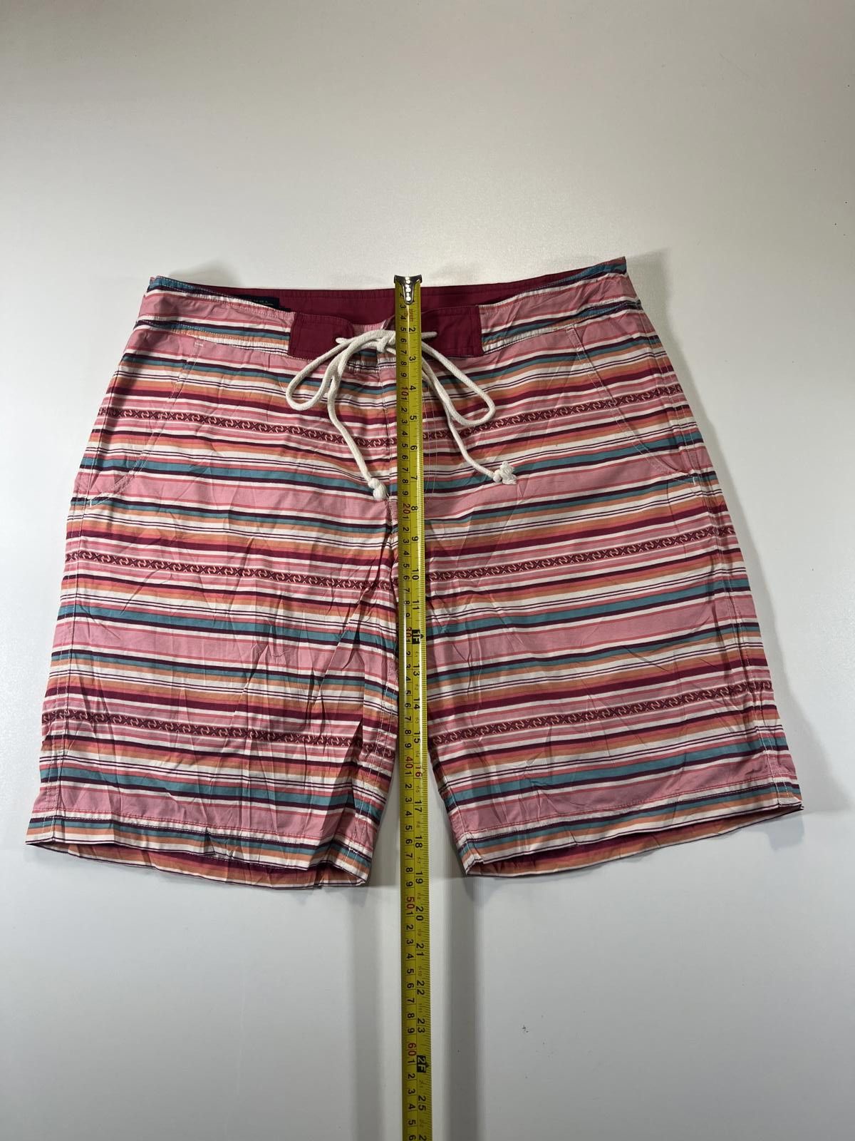 Unknown London Vintage Pendleton pin Striped Drawstring Shorts 34 Size US 34 / EU 50 - 7 Thumbnail