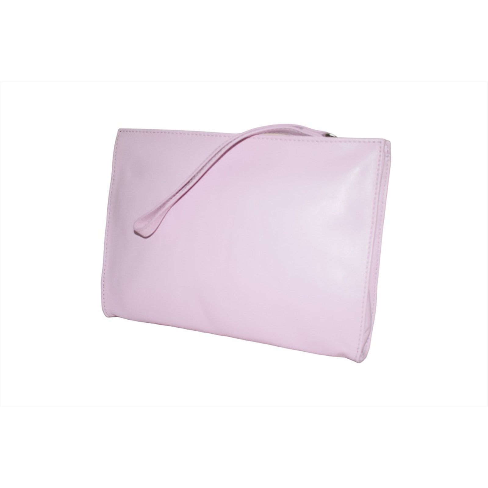 Handmade New Pink Leather Clutch Bag Size ONE SIZE - 2 Thumbnail