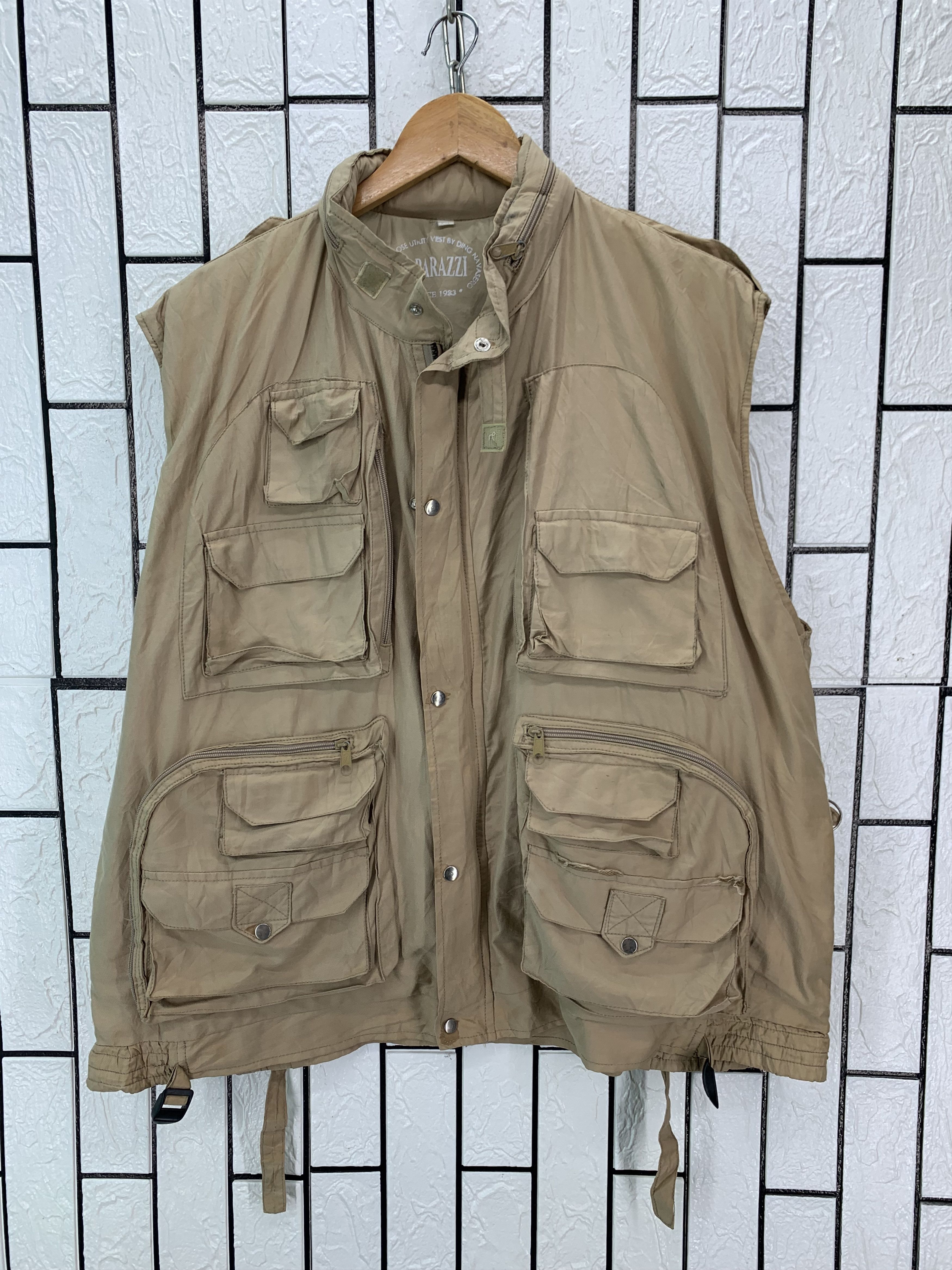 Vintage Vintage Paparazzi utility Parachute Vest Size US XL / EU 56 / 4 - 1 Thumbnail