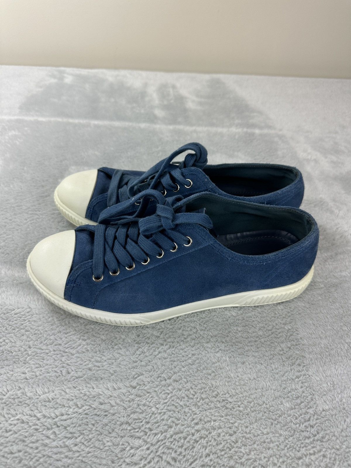 Prada Prada Luxury Sneakers 4E2811 Suede Shoes Men's Size 6.5 US Size US 6.5 / EU 39-40 - 5 Thumbnail