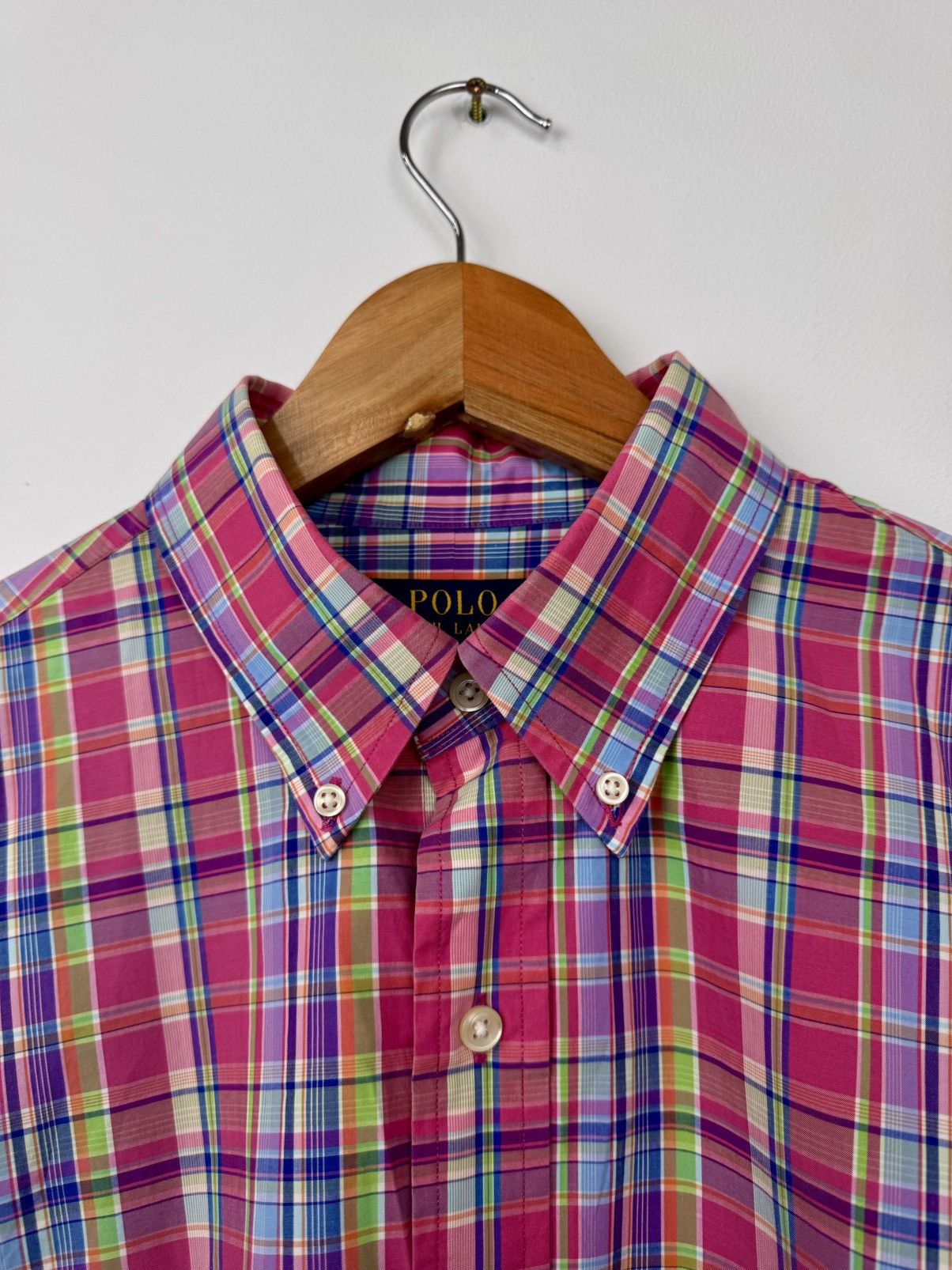Polo Ralph Lauren Polo Ralph Lauren Men Cotton Shirt Multicolor Size M Size US M / EU 48-50 / 2 - 2 Thumbnail