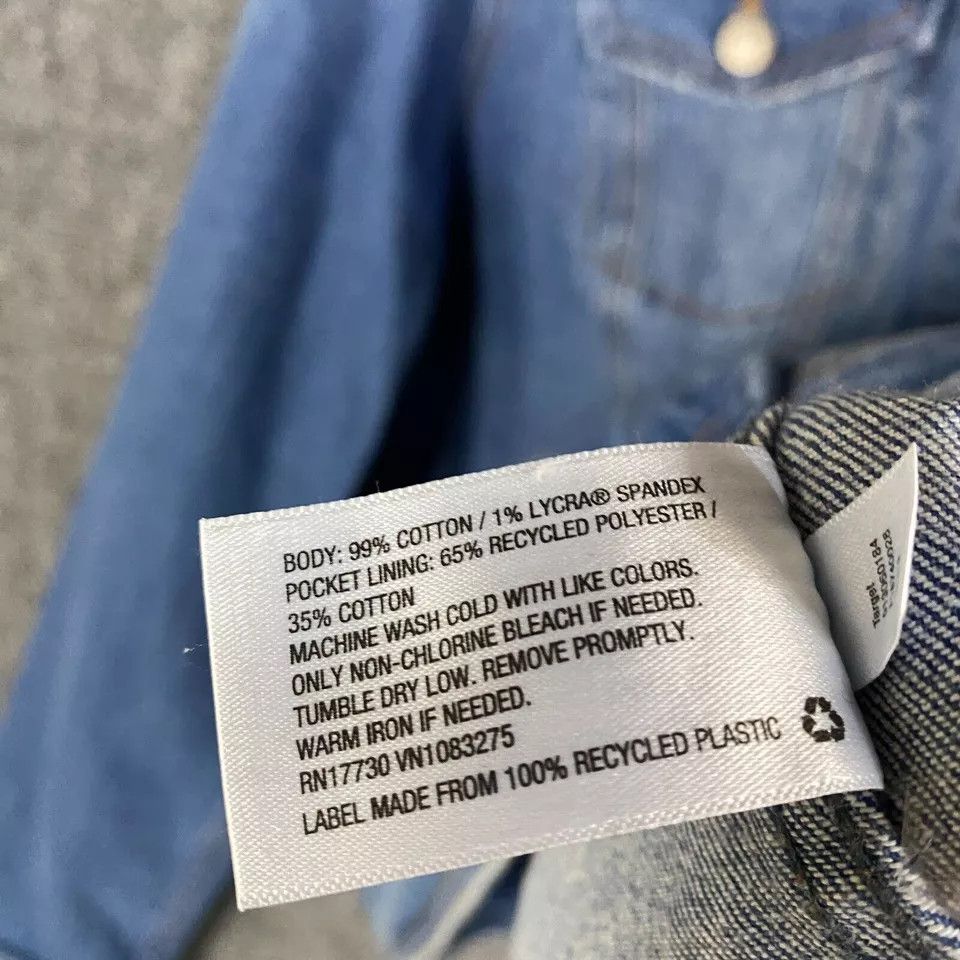 Other Universal Thread Denim Jacket Women's Large Cotton Blend L Size L / US 10 / IT 46 - 7 Thumbnail