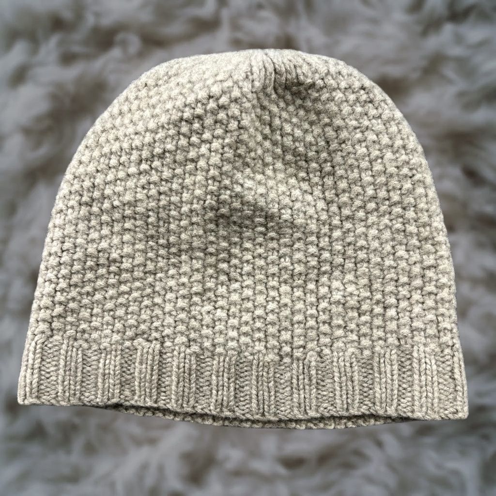 Vintage Hemisphere Beanie Hat 100% Cashmere Womens One Size Beige Size ONE SIZE - 1 Thumbnail