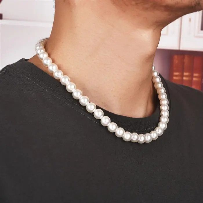 Jewelry 8mm Natural Freshwater Pearl Chokers Necklace Size ONE SIZE - 3 Thumbnail