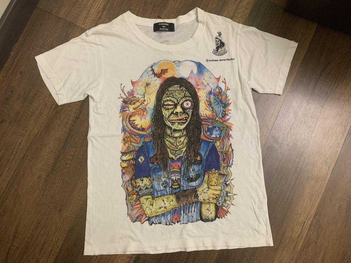 CABANE de ZUCCa 🔥RARE🔥 ISSEY MIYAKE X ANDREAS JENNE/SKULLUX OVP SHIRT Size US M / EU 48-50 / 2 - 1 Thumbnail