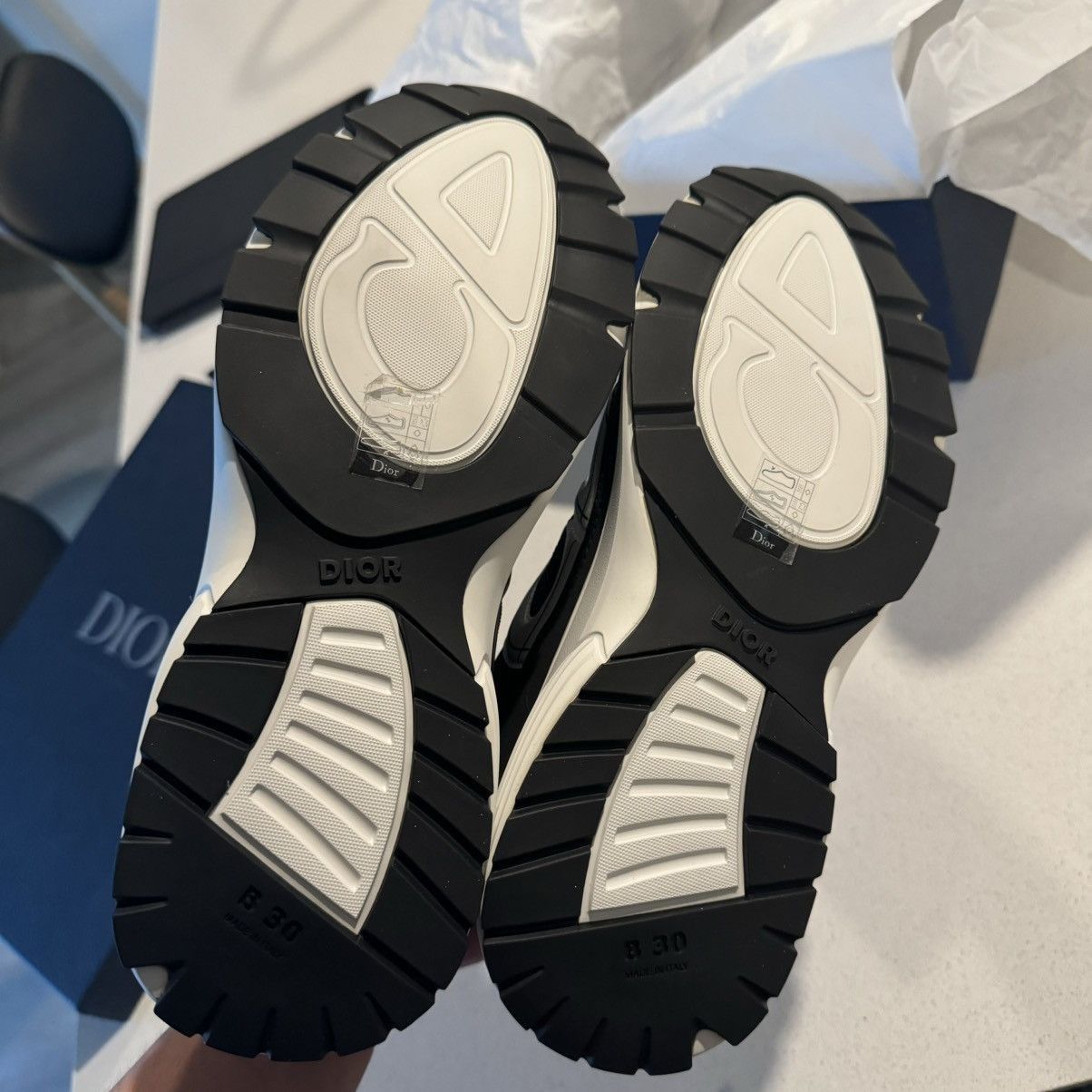 Dior B30 BlackWhite