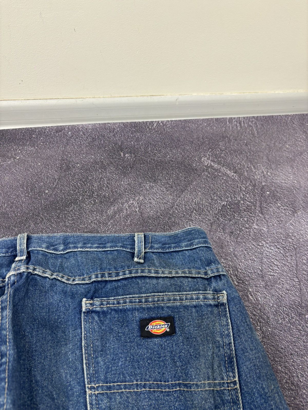 Dickies Vintage Dickies Work Blue Denim USA Hype Baggy Jeans Size US 42 / EU 58 - 8 Thumbnail