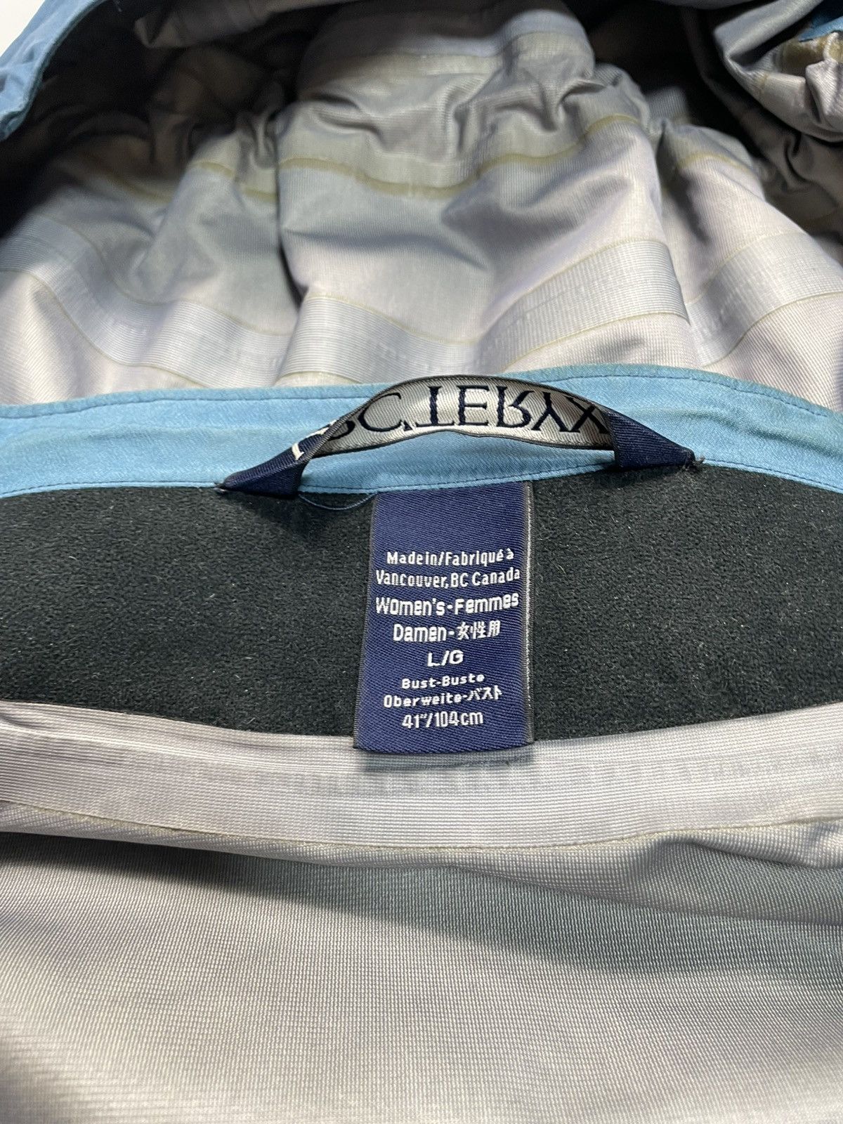 Arc'teryx Vtg Arc'teryx Sidewinder SV Gore-Tex Pro XCR Jacket Size L / US 10 / IT 46 - 6 Thumbnail