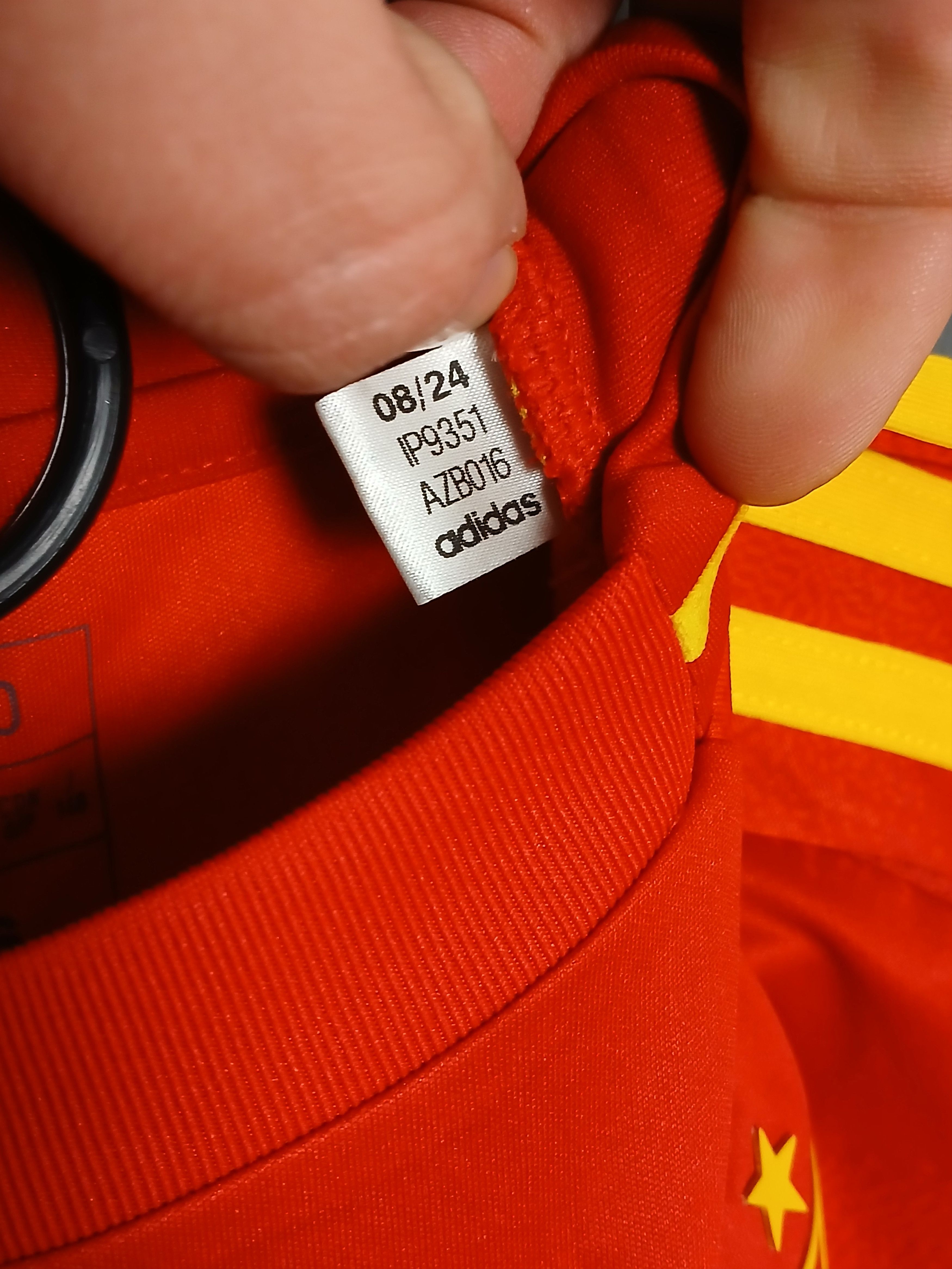 Adidas KIDS Spain National Football Team 24/25 Home Jersey T-Shirt Size US XXS / EU 40 - 7 Thumbnail