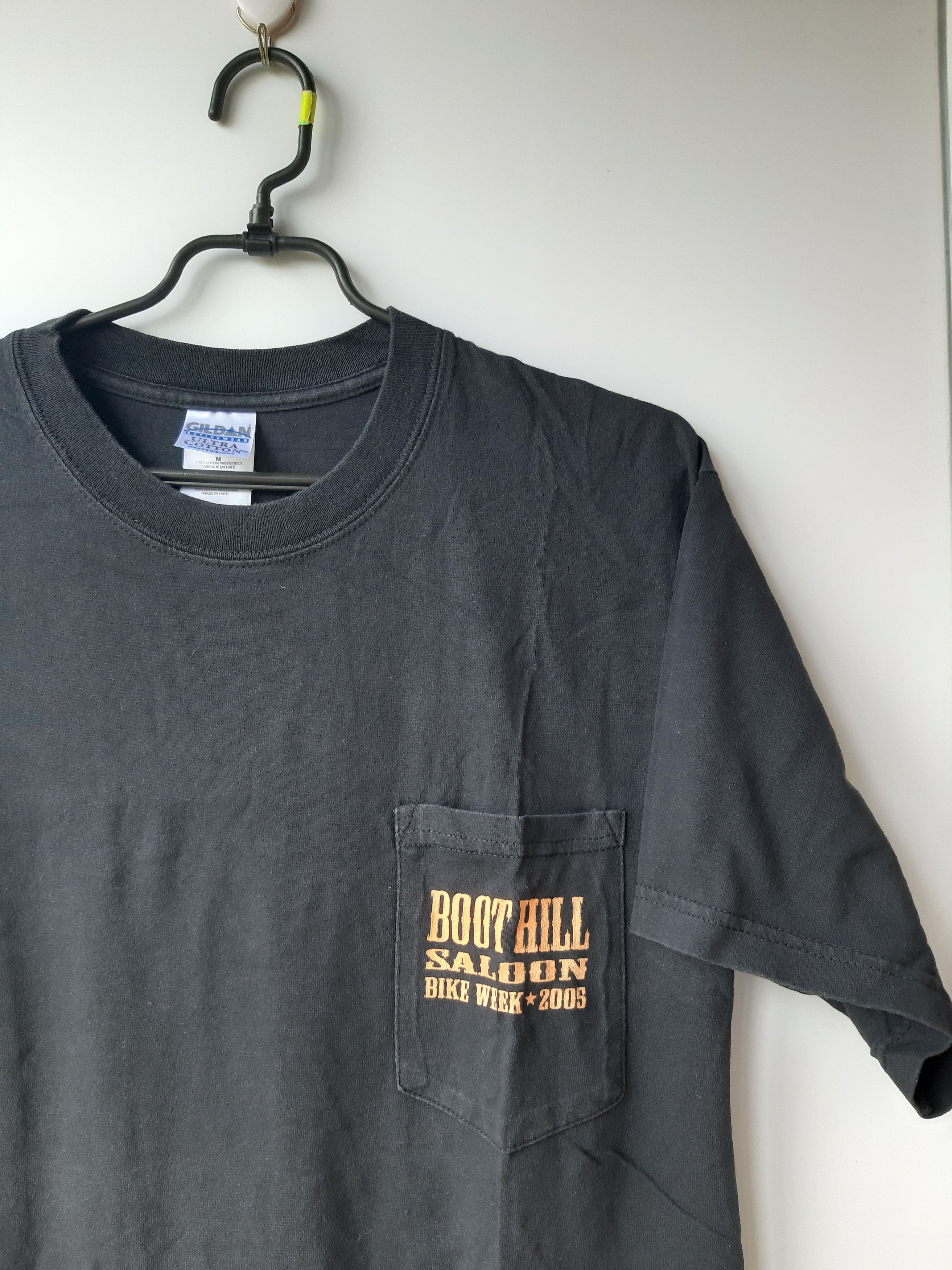 Gildan × Vintage Vintage Boot Hill Saloon Bike Week Daytona 2005 shirt Size US M / EU 48-50 / 2 - 3 Thumbnail
