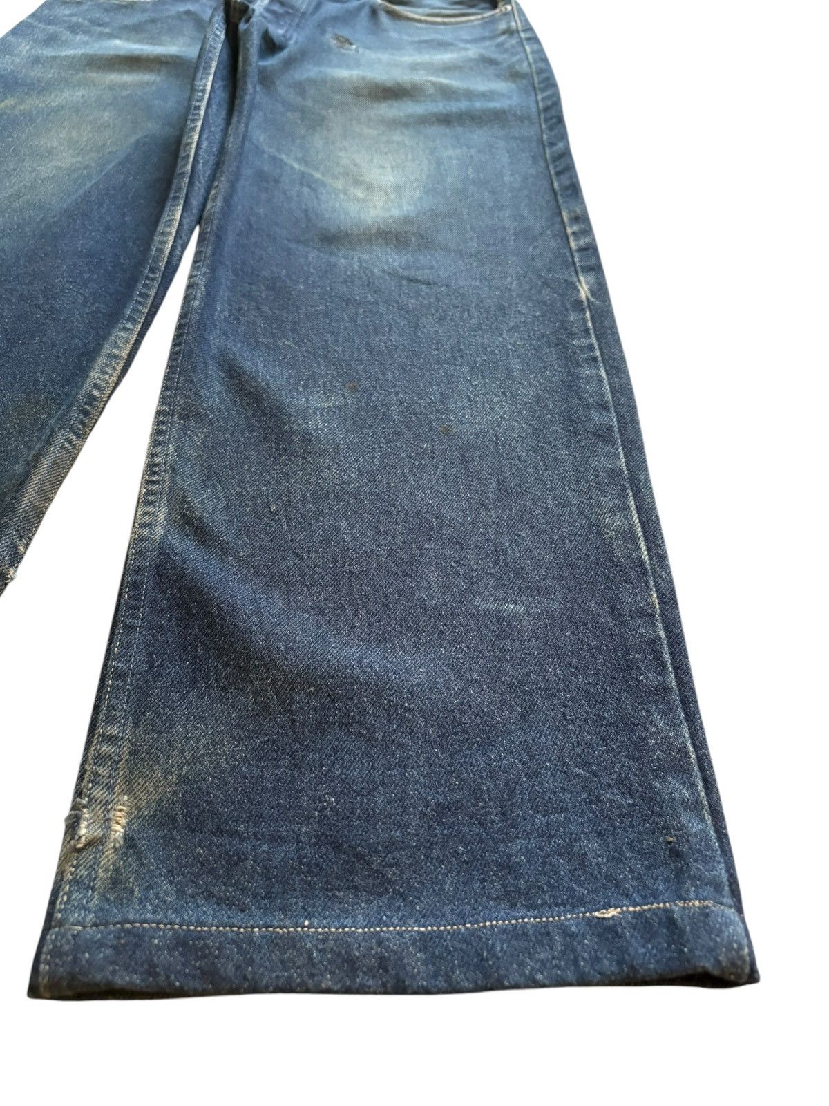 Japanese Brand Vintage Japanese Brand Mud Wash Distressed Baggy Jeans Size US 37 - 7 Thumbnail