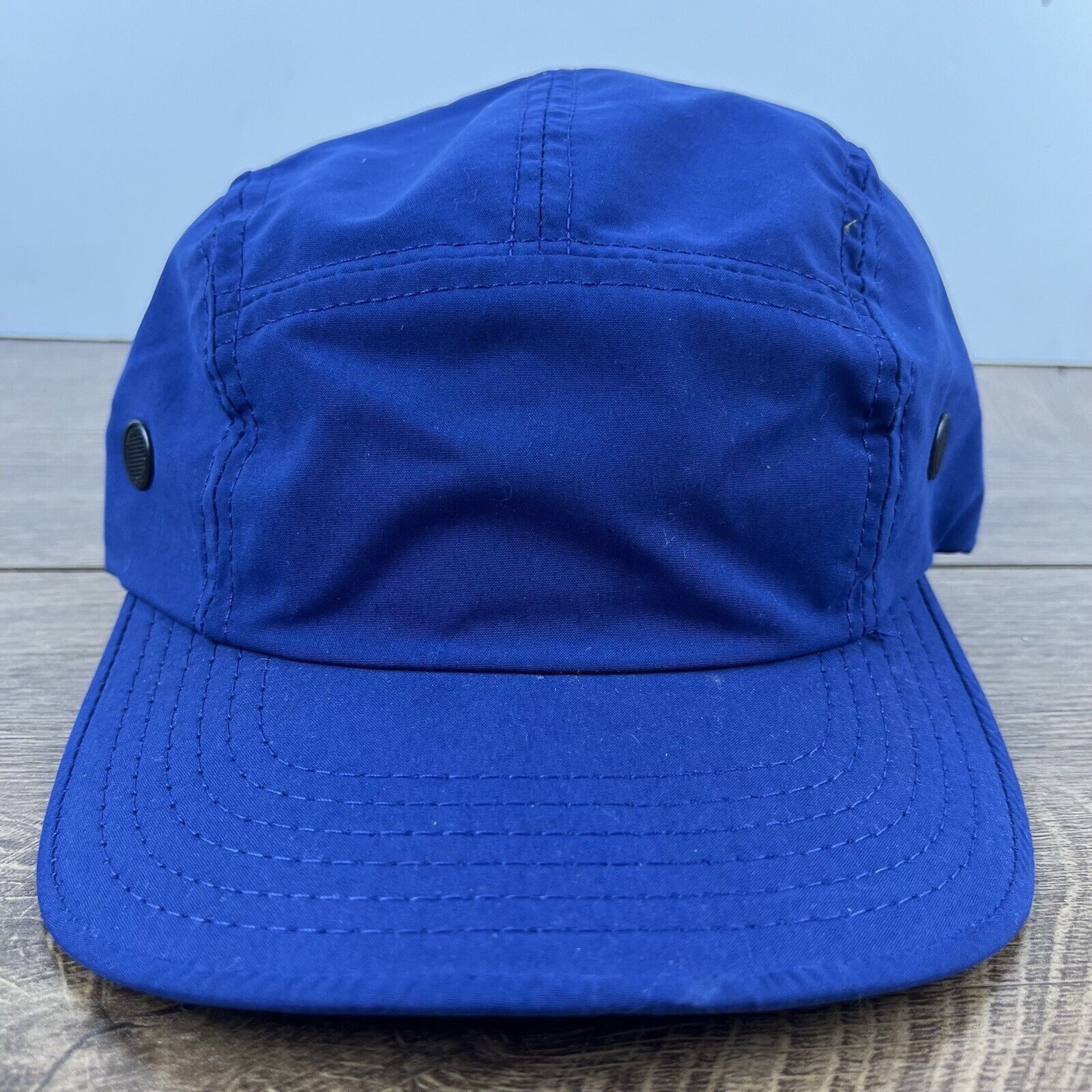 Other Blue Athletic Hat Running Hat Blue Adjustable Hat Blue Adult Size ONE SIZE - 4 Thumbnail