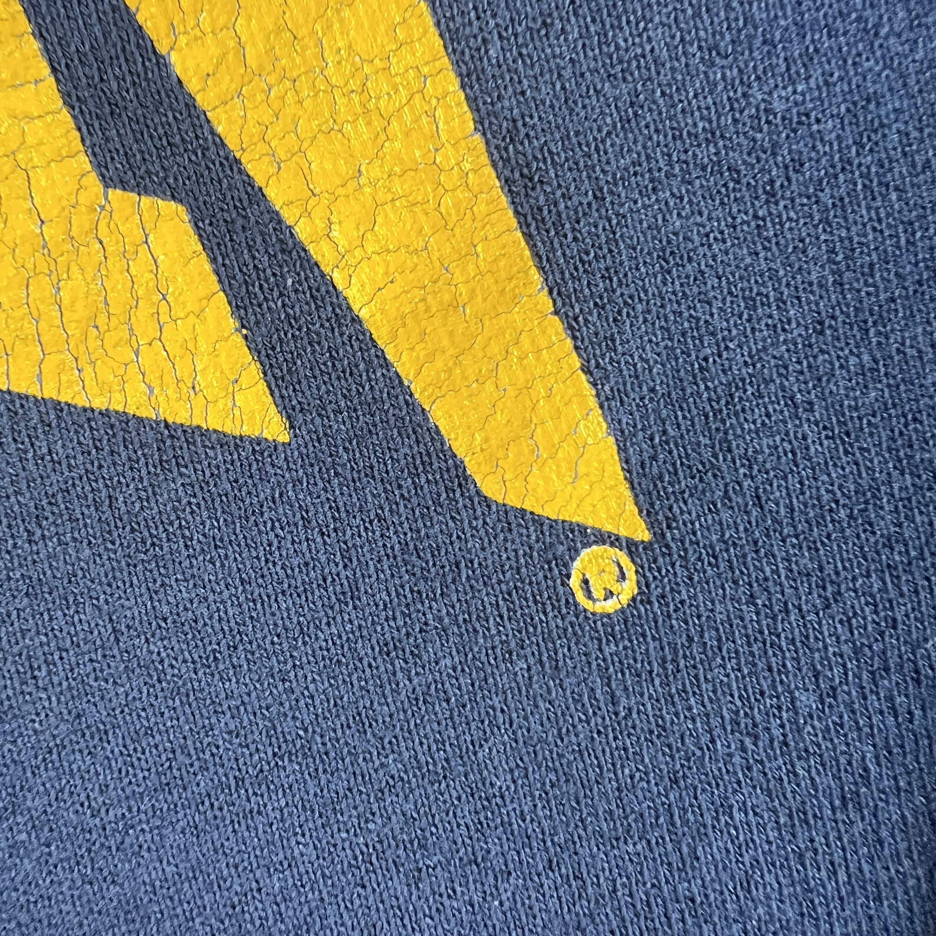 Russell Athletic VTG Russell Michigan Wolverines Sweatshirt Faded Crewneck Size US S / EU 44-46 / 1 - 7 Thumbnail