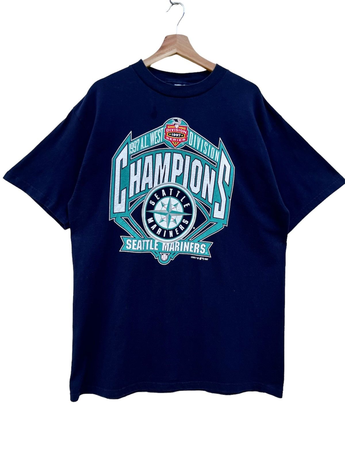 Logo 7 Vintage Division Siries Seattle Mariners Baseball Size US XL / EU 56 / 4 - 1 Thumbnail