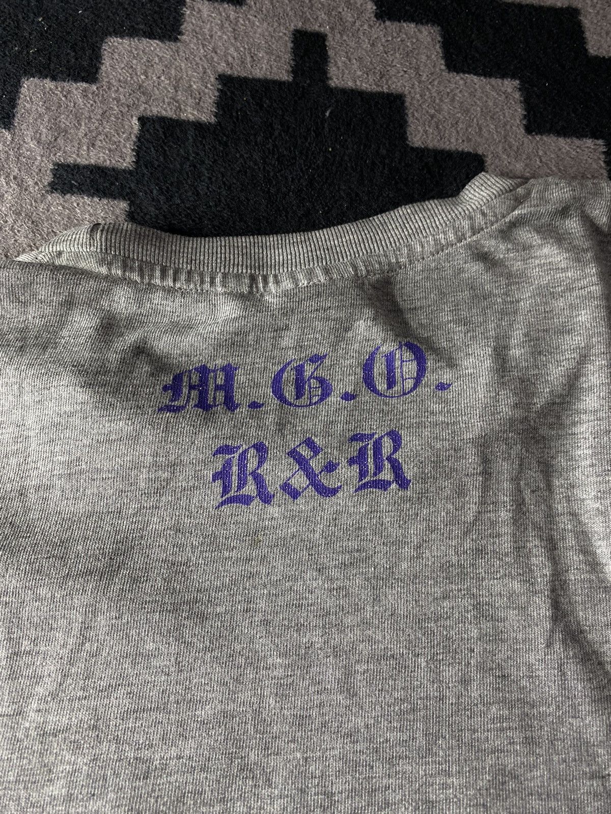 If Six Was Nine × Japanese Brand × Le Grande Bleu (L.G.B.) Vintage stevenson the world music skull tshirts Size US L / EU 52-54 / 3 - 4 Thumbnail