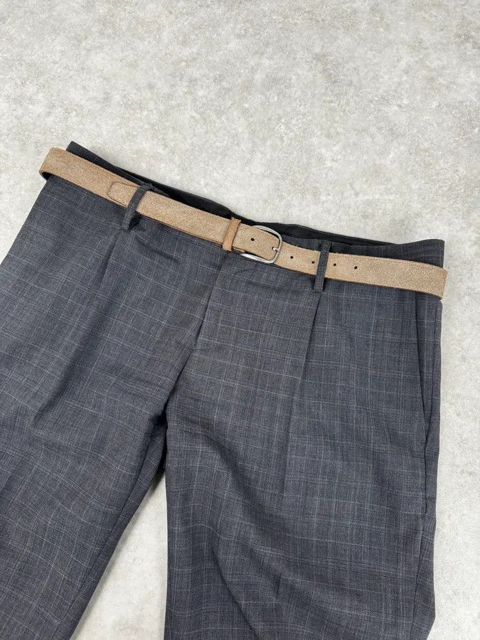 Dolce & Gabbana 2000s Dolce & Gabbana Beige Taupe Classic Suede Belt Size ONE SIZE - 1 Thumbnail
