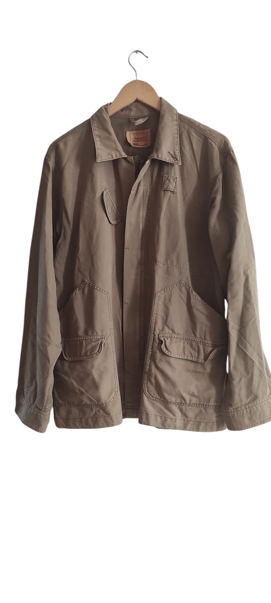 Levi's × Levi's Vintage Clothing Mens Levis Strauss and Co 1155 Battery Street Khaki Jacket Size US M / EU 48-50 / 2 - 1 Thumbnail