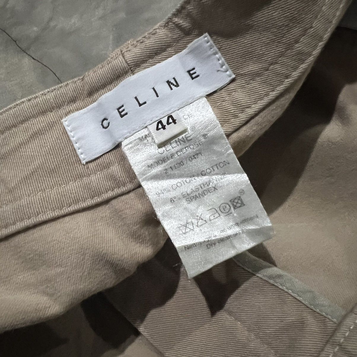 Celine Celine Fatigue Bottom Leg Zip Pants Size US 33 - 10 Thumbnail