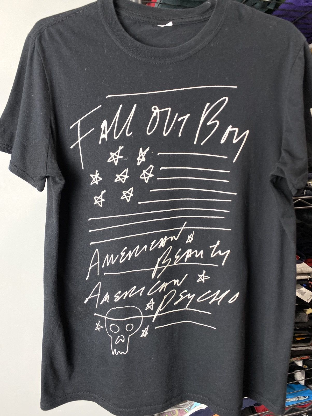 Band Tees Vintage Style Fall Out Boy Psycho Tee (Green Day Blink-182) Size US S / EU 44-46 / 1 - 2 Thumbnail