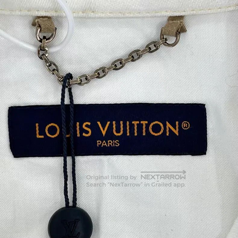 Louis Vuitton Louis Vuitton Checkerboard embroidered single breasted loo Size US XS / EU 42 / 0 - 3 Thumbnail