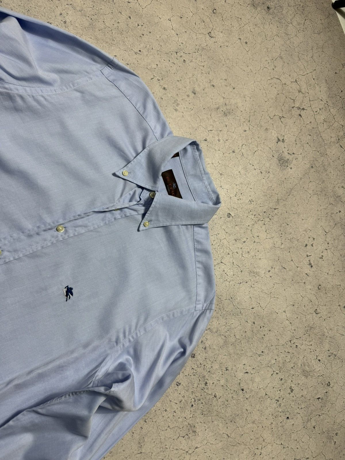 Etro Etro Luxury Button Up Vintage Shirt Luxury Size 40 Size US S / EU 44-46 / 1 - 4 Thumbnail