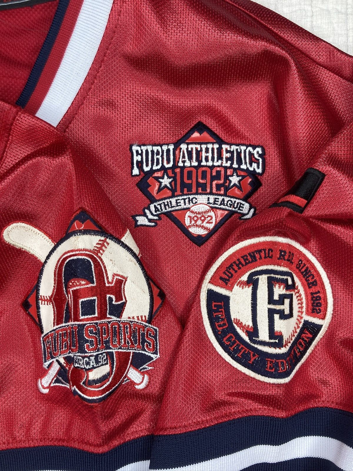 Vintage Fubu Harlem Football Jersey Size XL