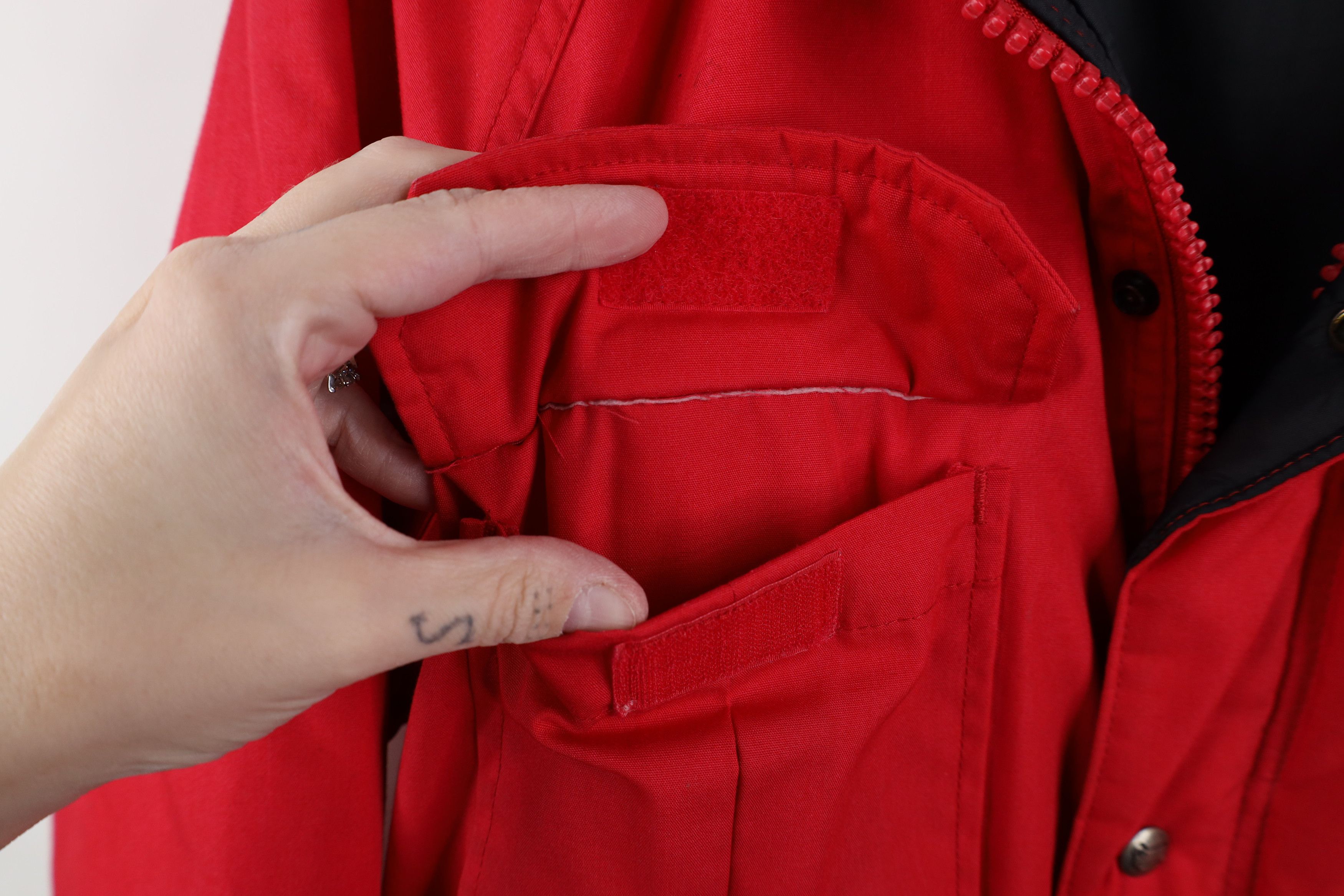 Woolrich Woolen Mills Vintage 90s Woolrich Distressed Quilted Parka Jacket Red USA Size L / US 10 / IT 46 - 8 Thumbnail