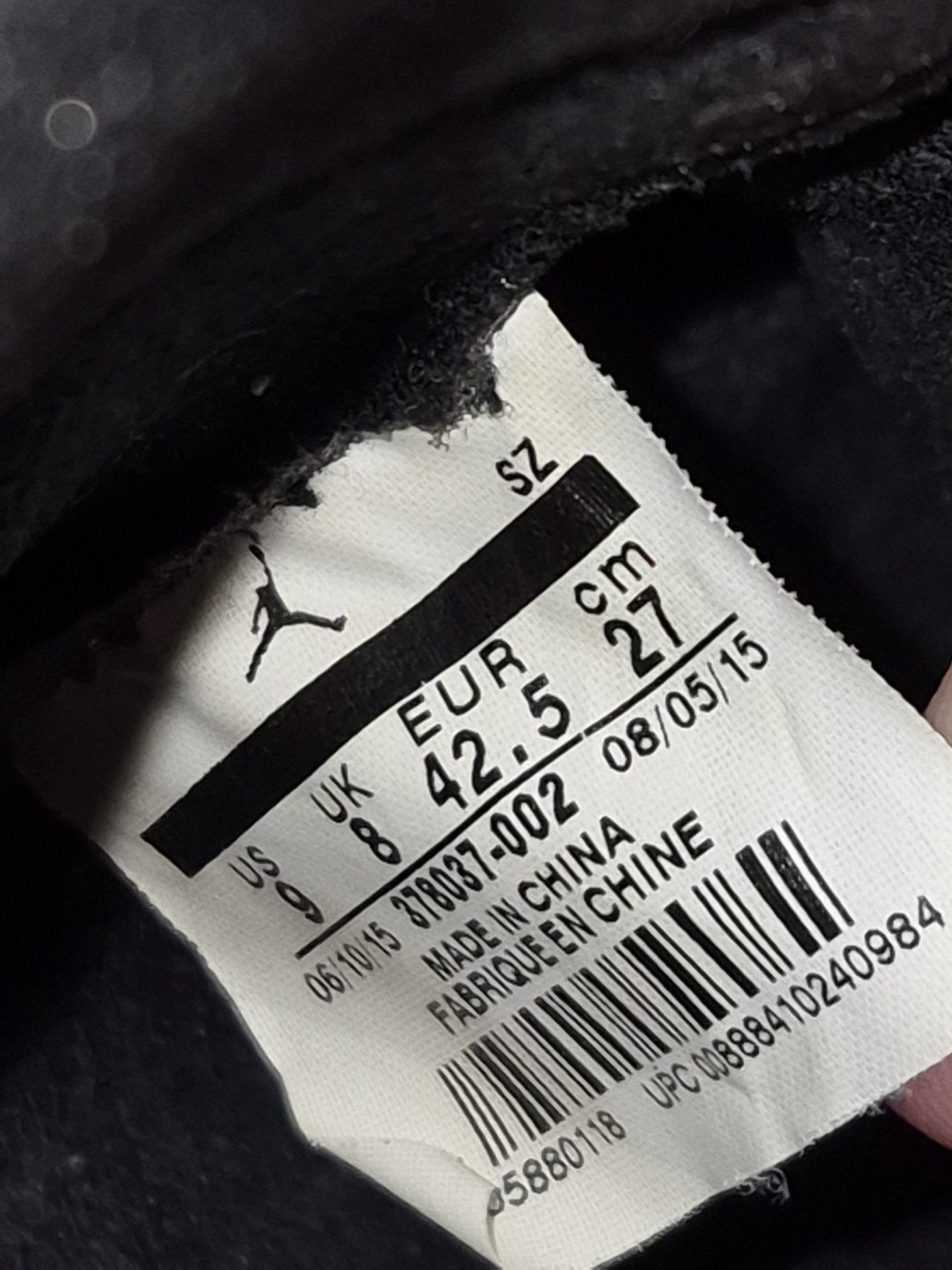 Jordan Brand Nike "Air Jordan Retro 11", "72-10" Edition Sneaker Size US 9 / EU 42 - 6 Thumbnail