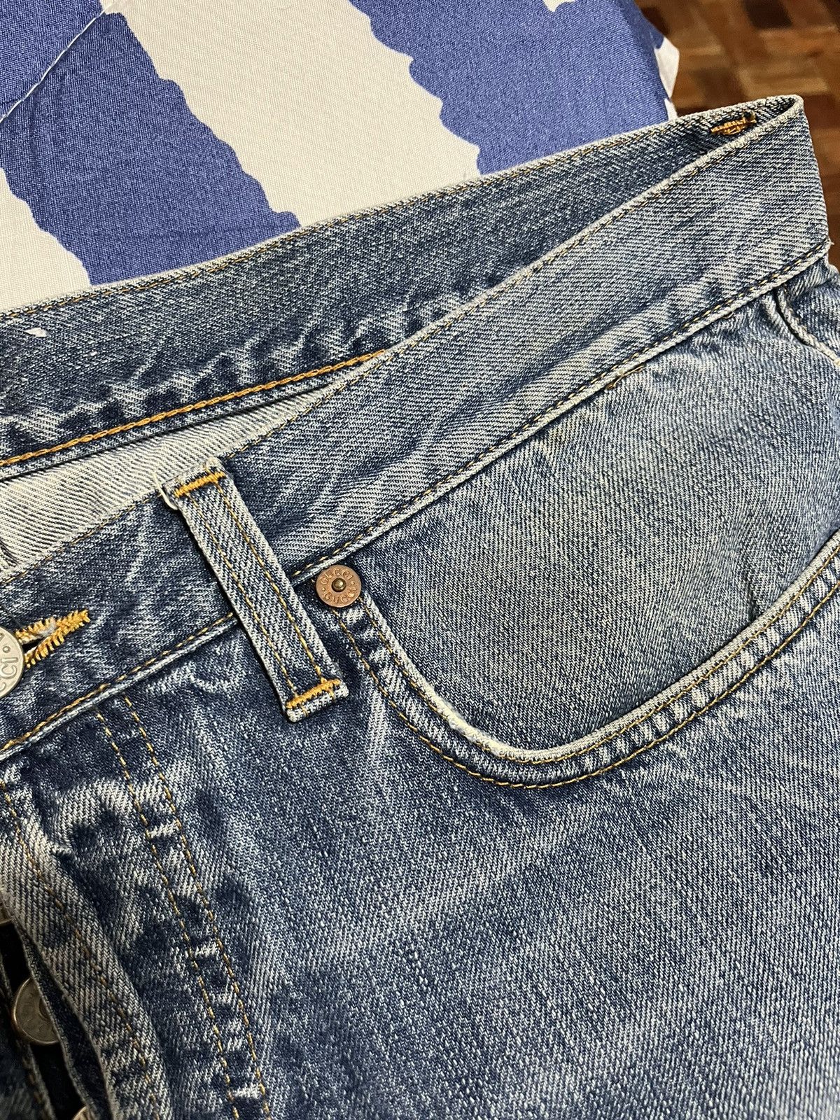 Gucci Gucci Fly Button Denim Pants Size US 36 / EU 52 - 4 Thumbnail