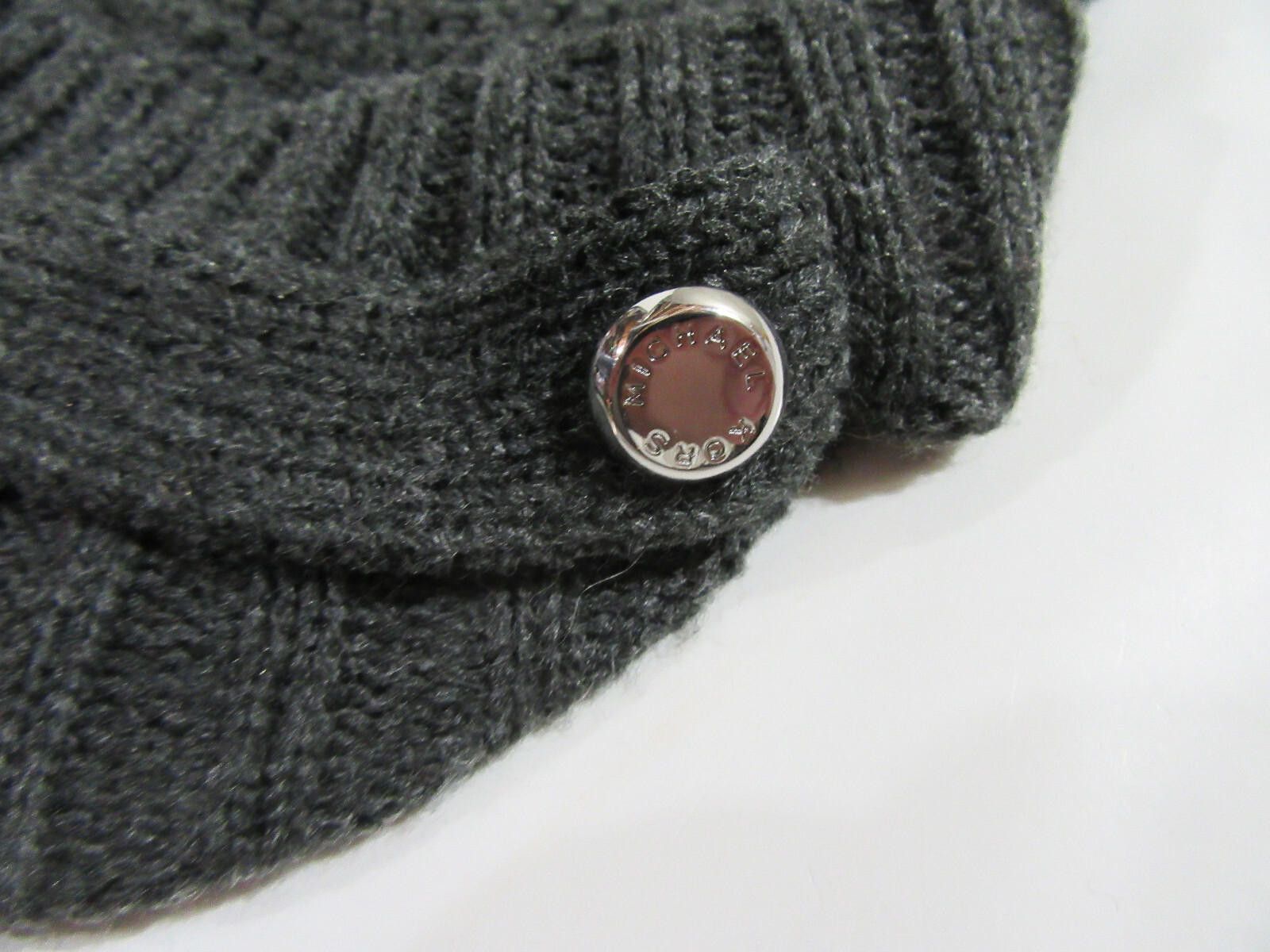 Michael Kors Michael Kors Newsboy Hat Knit Derby Grey NWOT Size ONE SIZE - 4 Thumbnail