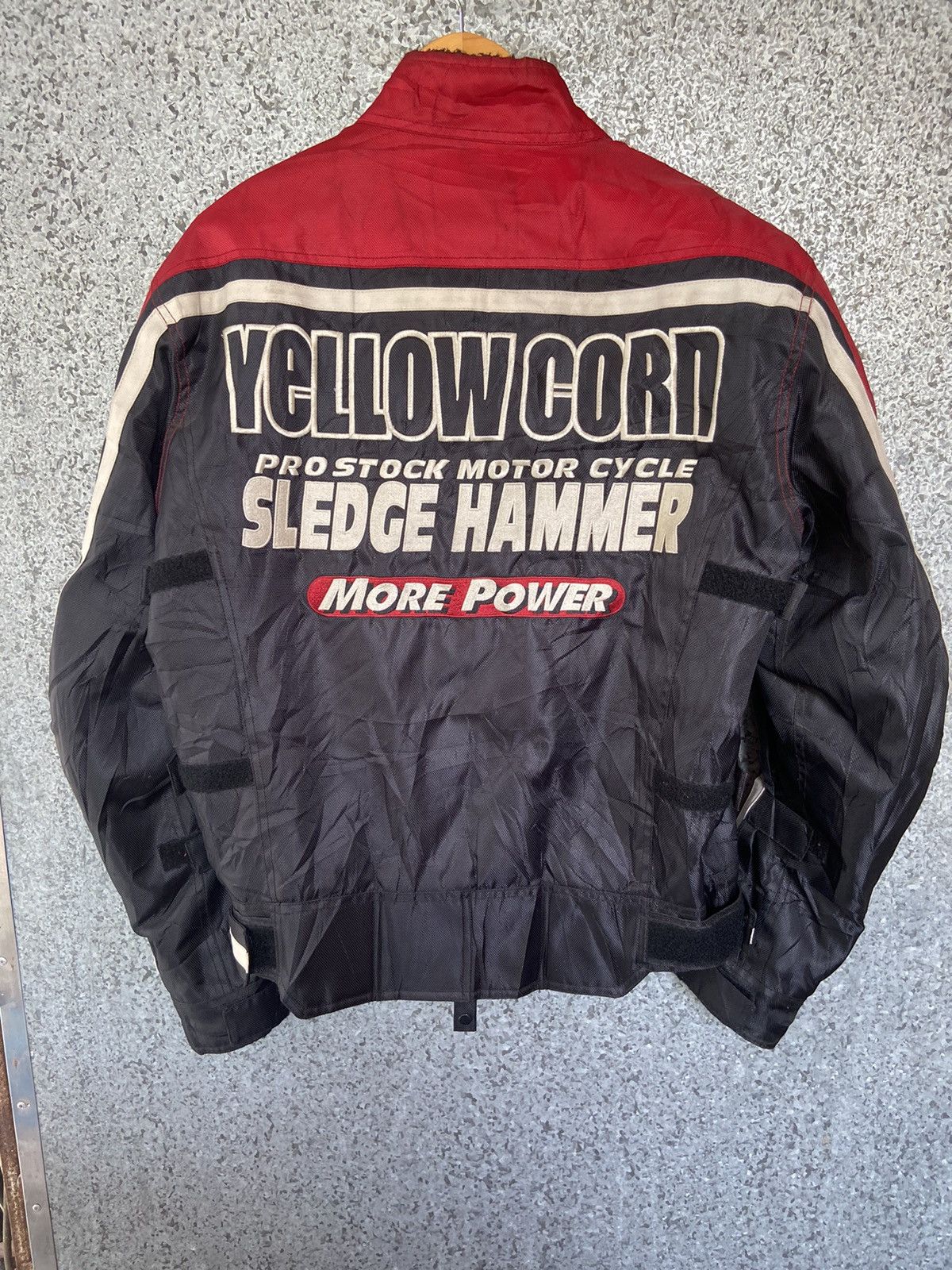 YELLOW CORN Yellow Corn jacket Motorcycle Sledge Hammer Embroidery Size US M / EU 48-50 / 2 - 2 Thumbnail
