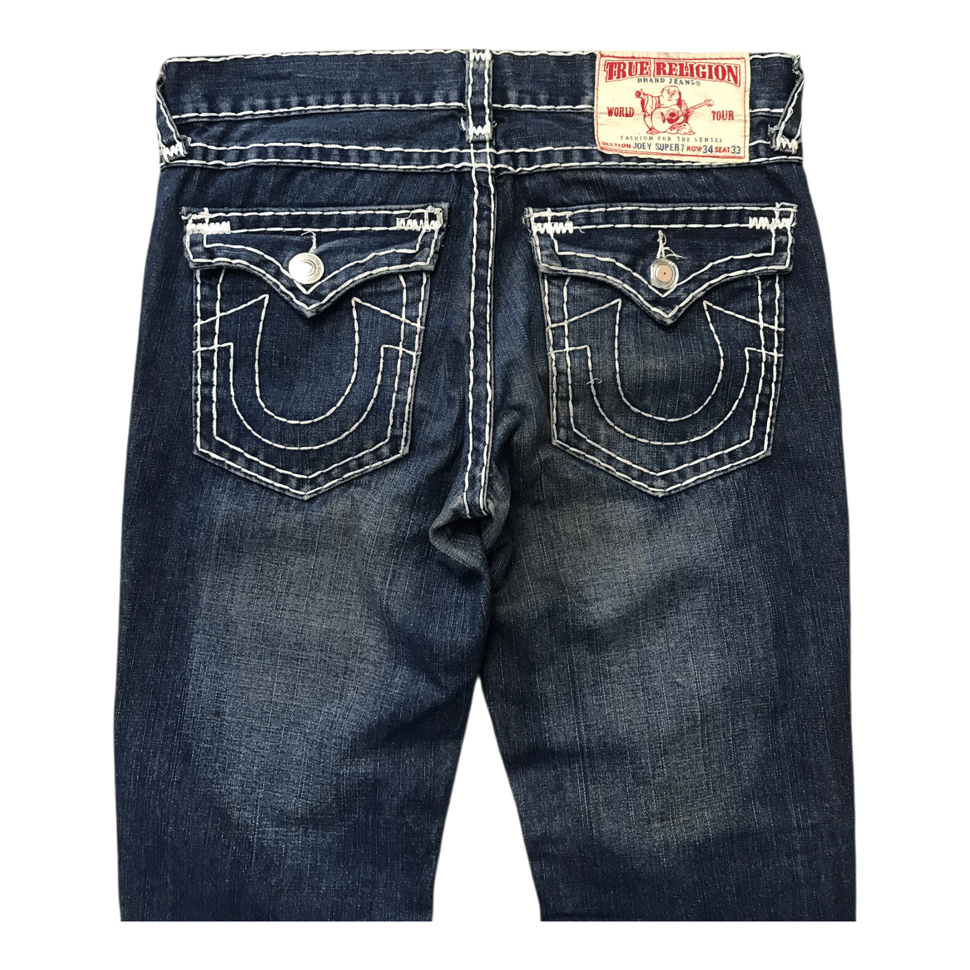True Religion True Religion Joey Big T Flare Jean Size US 34 / EU 50 - 2 Thumbnail